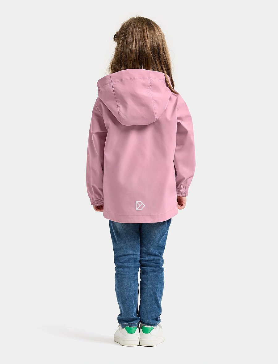 Didriksons - HALLON KIDS JKT - ytterkläder - light heather pink - 4