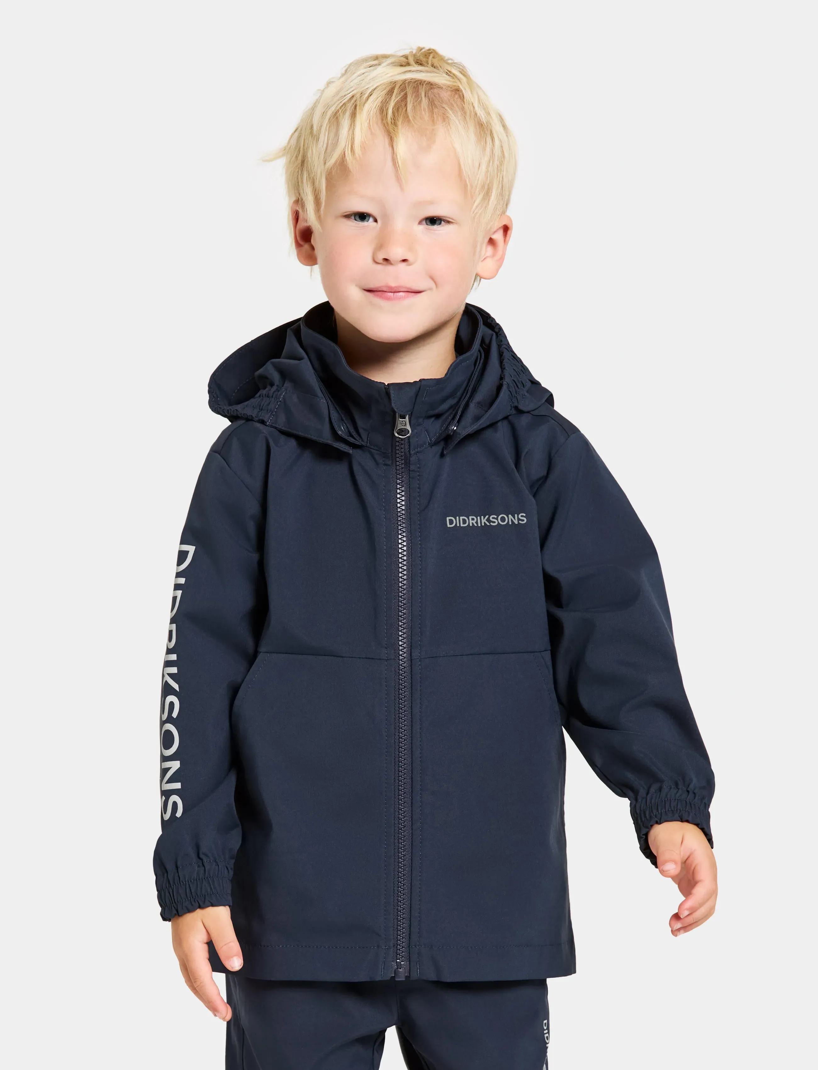 Didriksons HALLON KIDS JKT - Didriksons - NAVY / navy