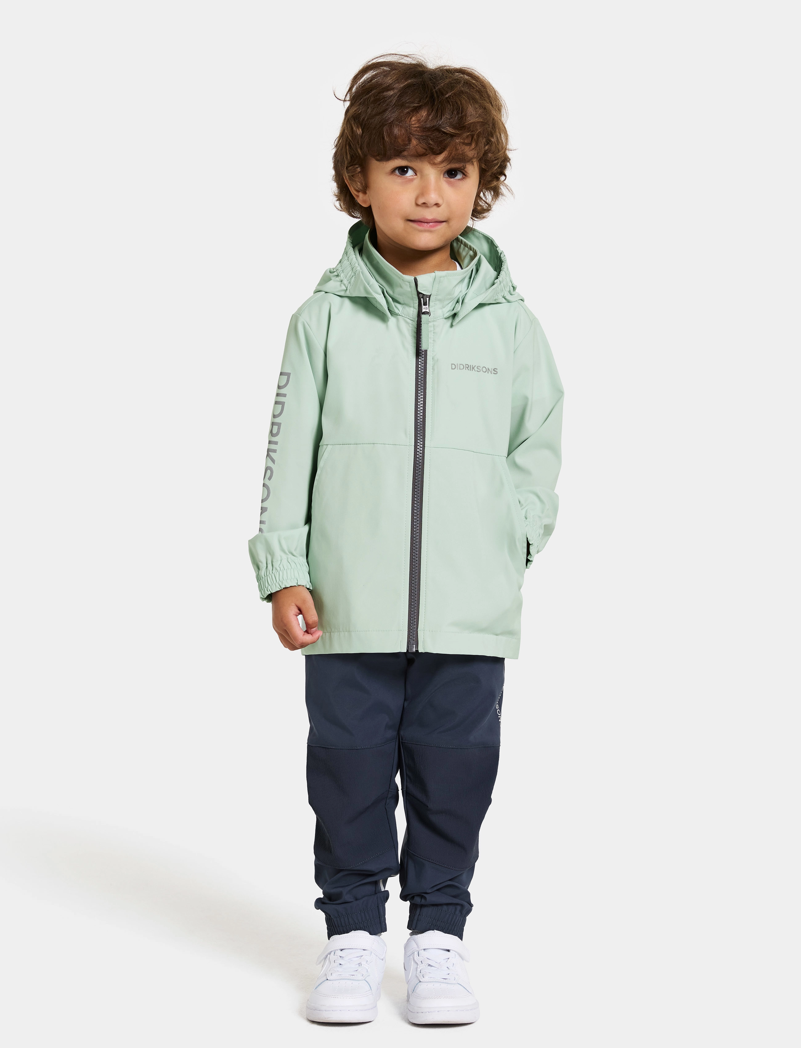 Didriksons - HALLON KIDS JKT - frühlingsjacken - pale mint - 3