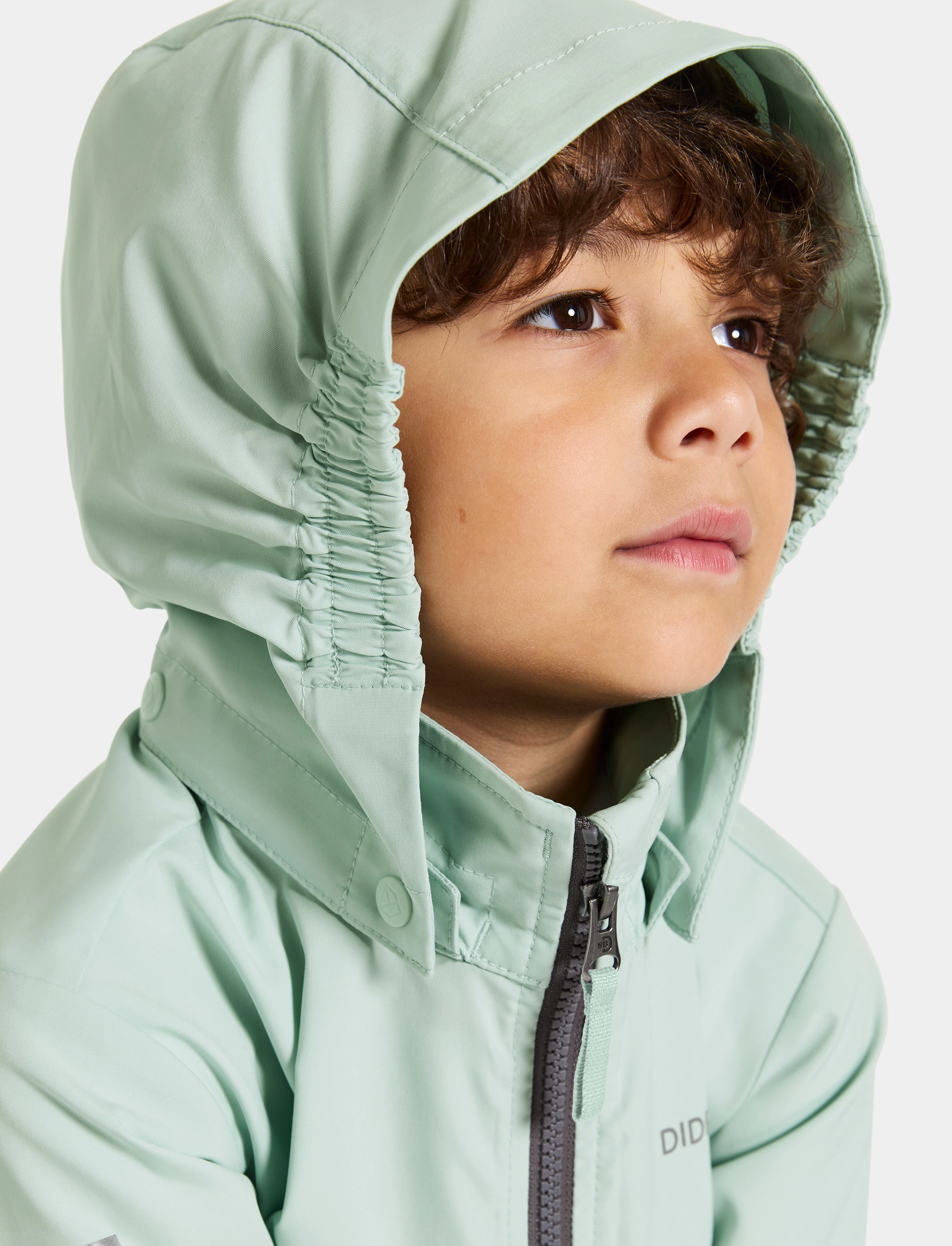 Didriksons - HALLON KIDS JKT - frühlingsjacken - pale mint - 4