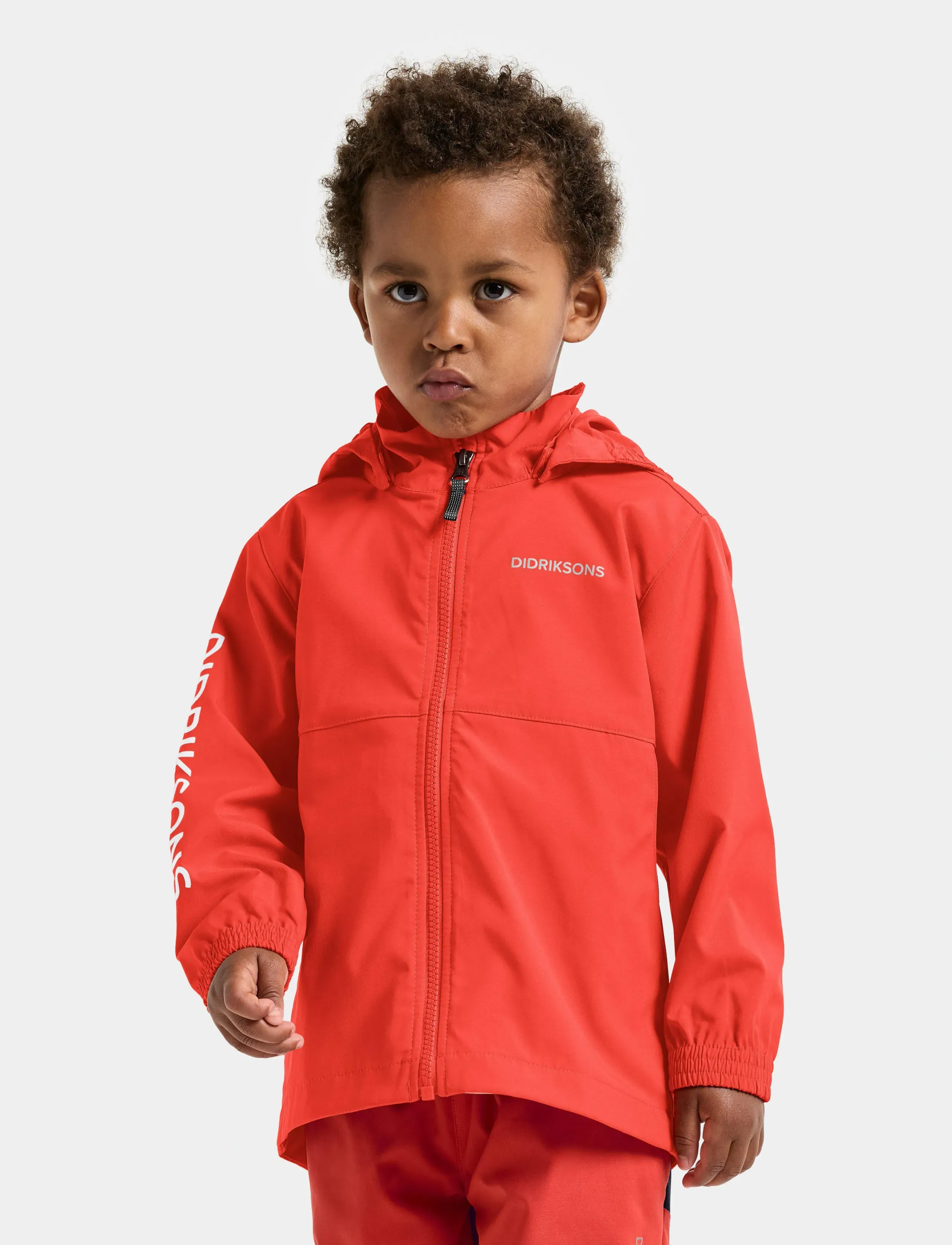 Didriksons Hallon Kids Jkt, 98, Red, Jakker & Frakker > Quiltede Jakker, Børn