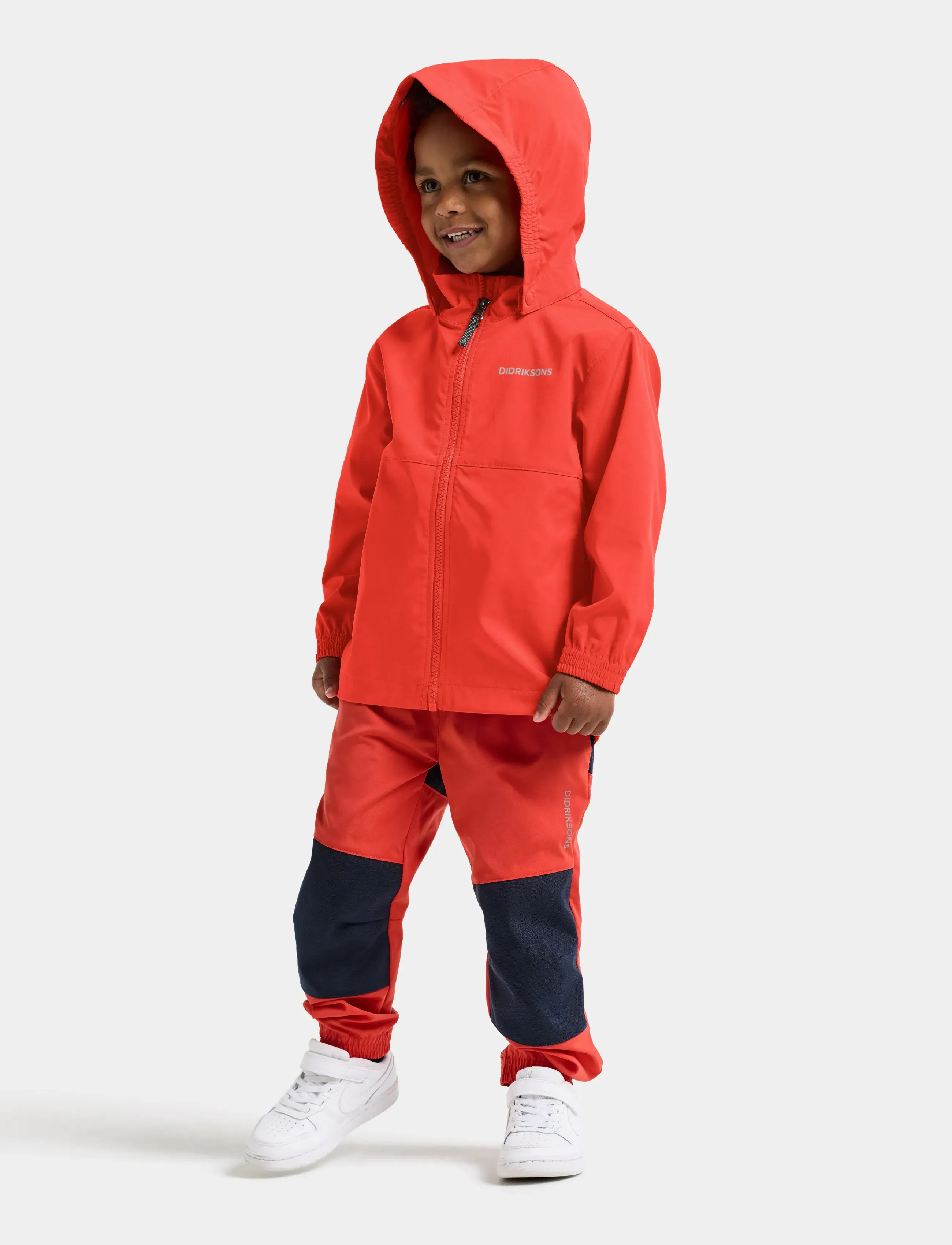 Didriksons - HALLON KIDS JKT - ytterkläder - paprika - 5