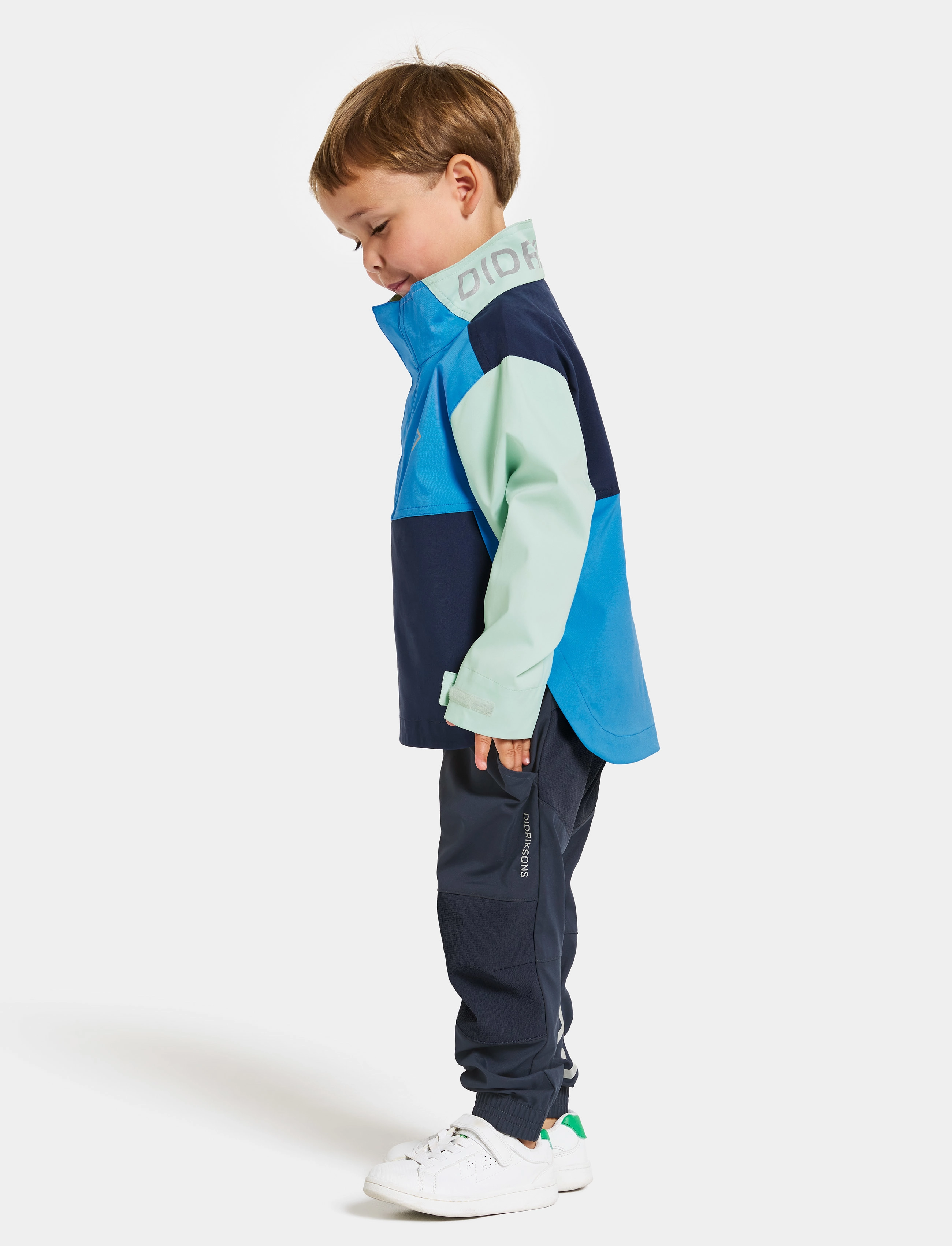 Didriksons - LINGON KIDS JKT - pale mint - 4