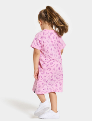 Didriksons - SMULTRON K DRESS - short-sleeved casual dresses - doodle orchid pink - 6