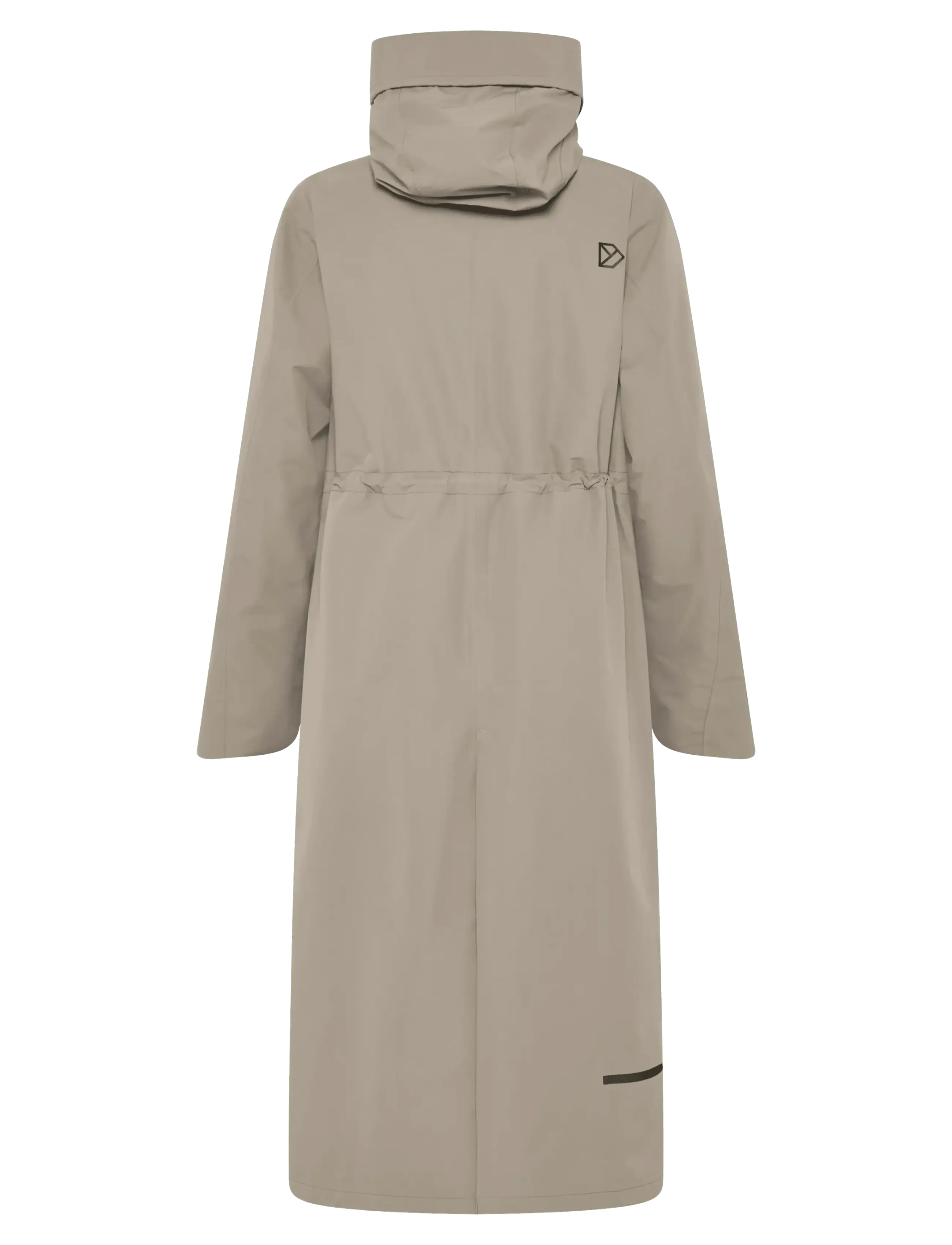 Didriksons - Nadja Parka Long - ytterkläder - ash brown - 2