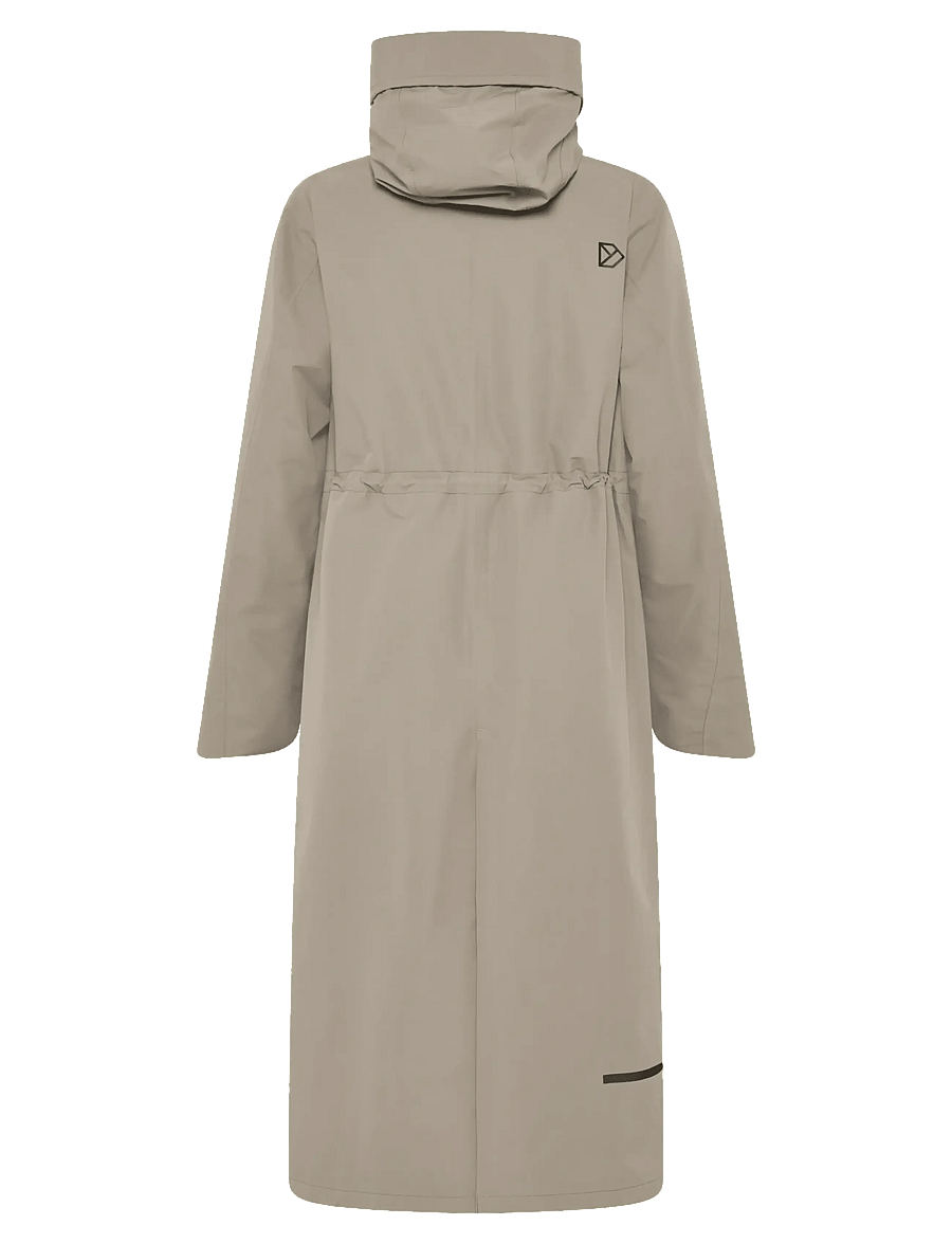 Didriksons - Nadja Parka Long - ytterkläder - ash brown - 2