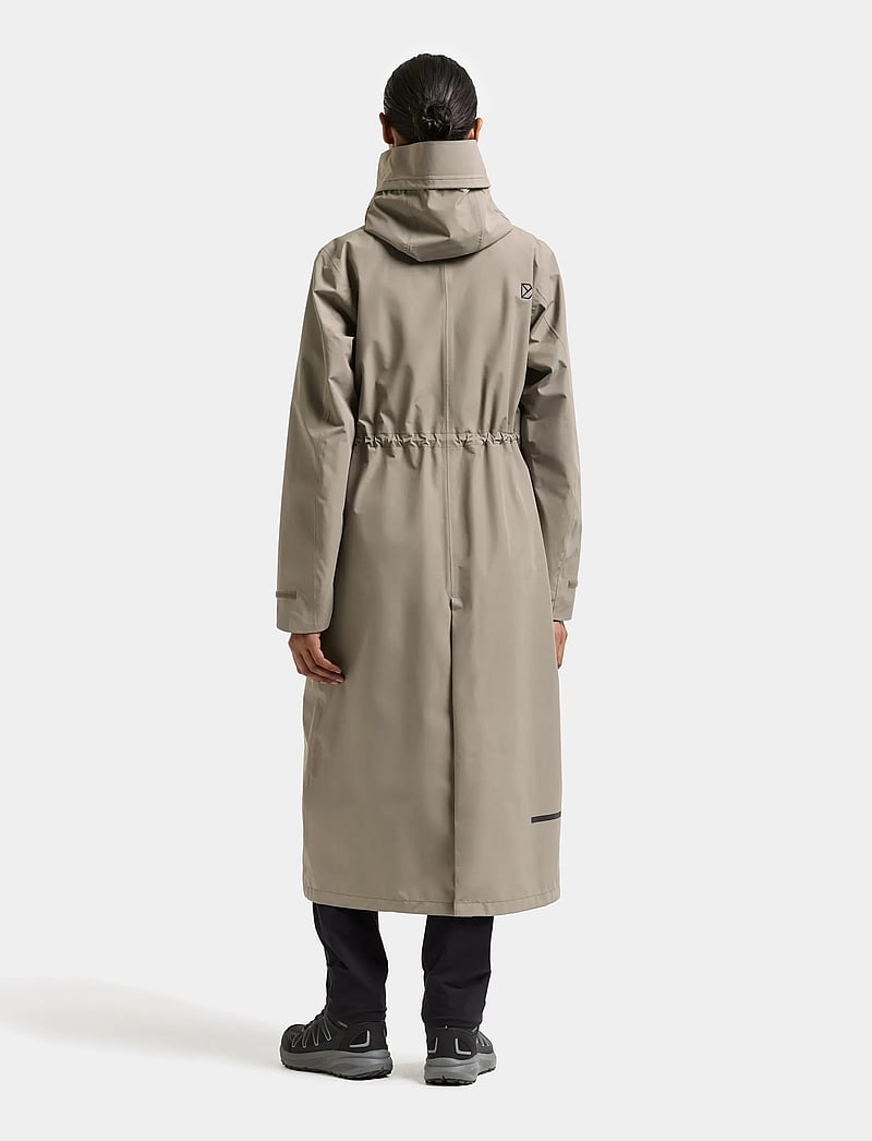 Didriksons - Nadja Parka Long - outdoor - ash brown - 4
