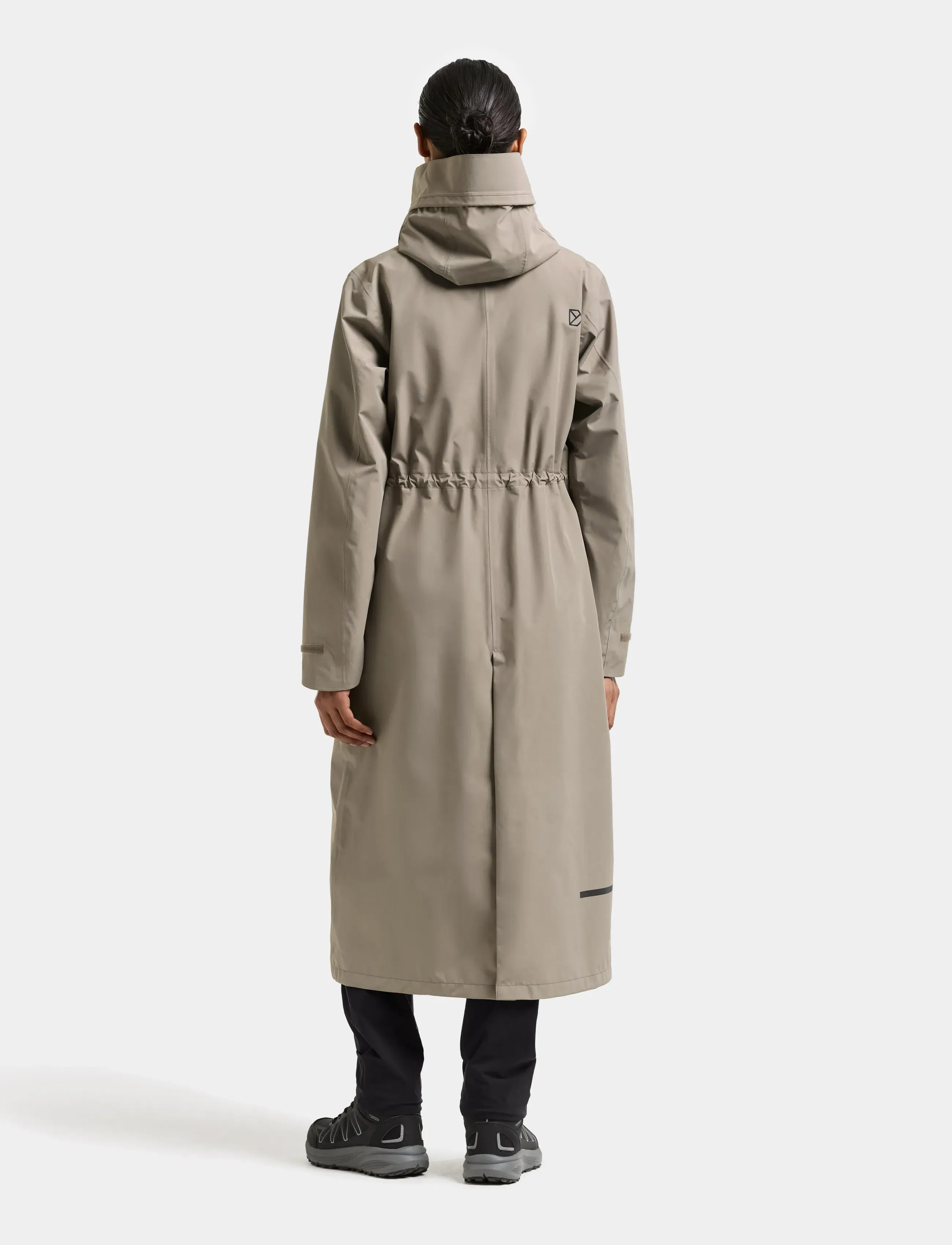 Didriksons - Nadja Parka Long - ytterkläder - ash brown - 4