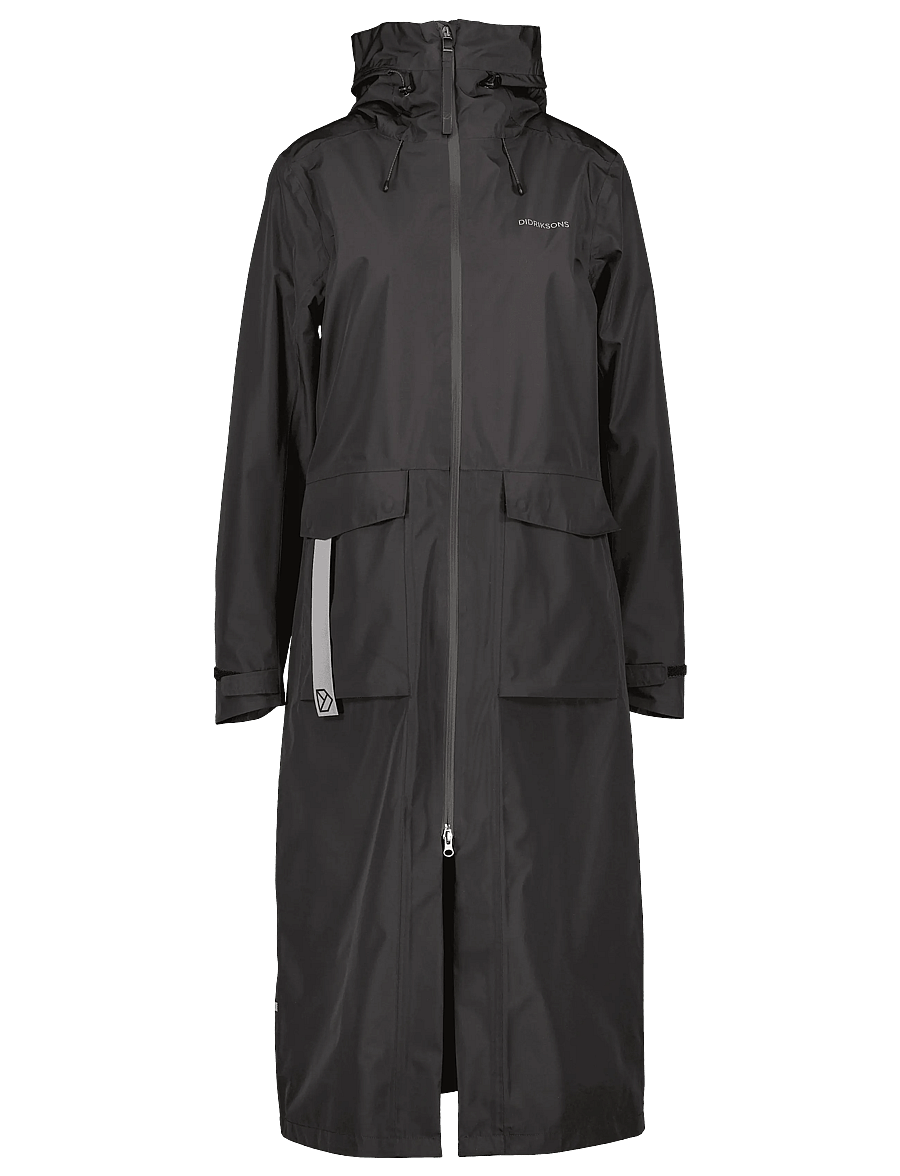 Didriksons - Nadja Parka Long - outdoor - black - 1