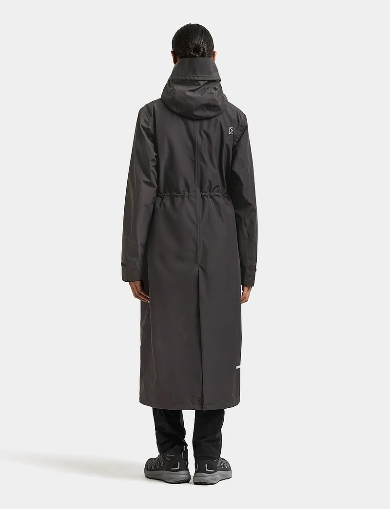 Didriksons - NADJA WNS PARKA L 4 - outdoor - black - 4