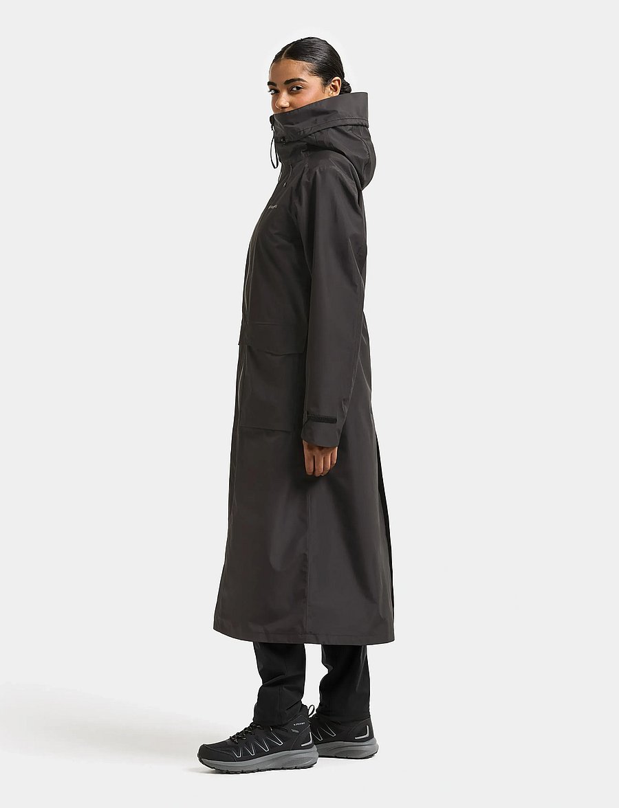 Didriksons - Nadja Parka Long - outdoor - black - 5