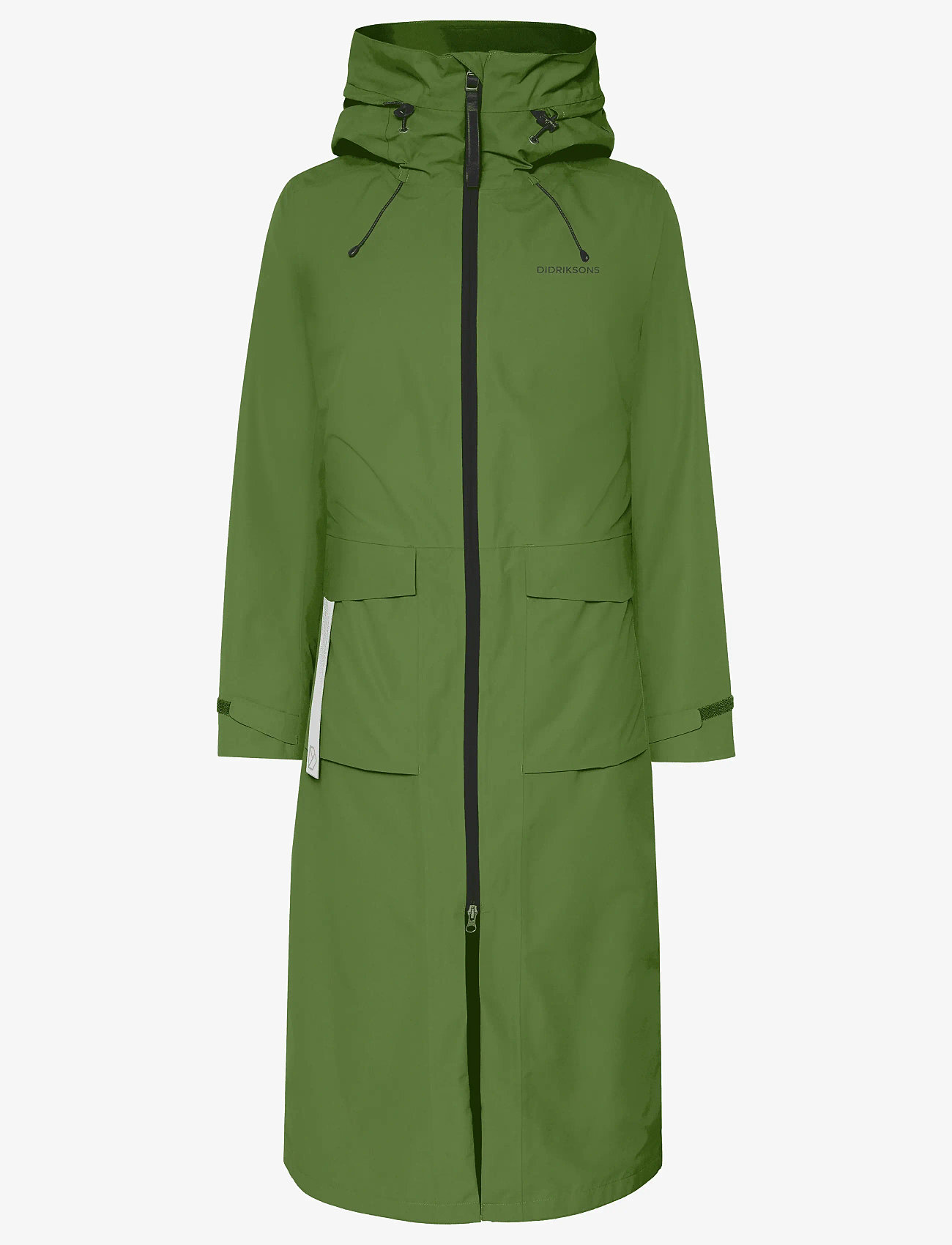 Didriksons - Nadja Parka Long - Õueriided - velvet green - 1