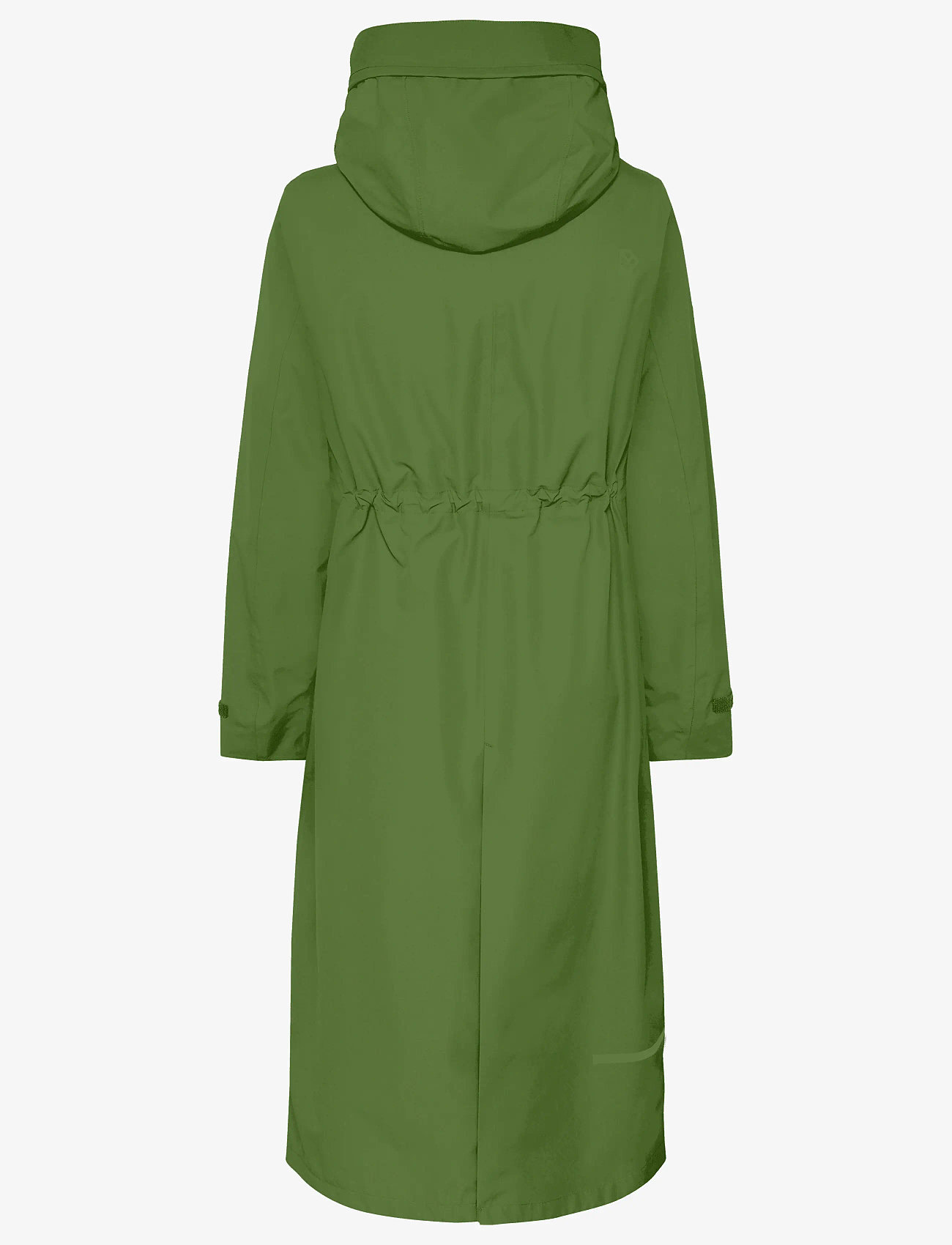 Didriksons - Nadja Parka Long - Õueriided - velvet green - 2