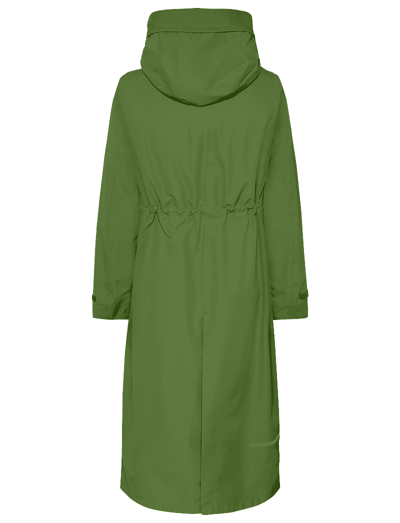 Didriksons - Nadja Parka Long - Õueriided - velvet green - 2