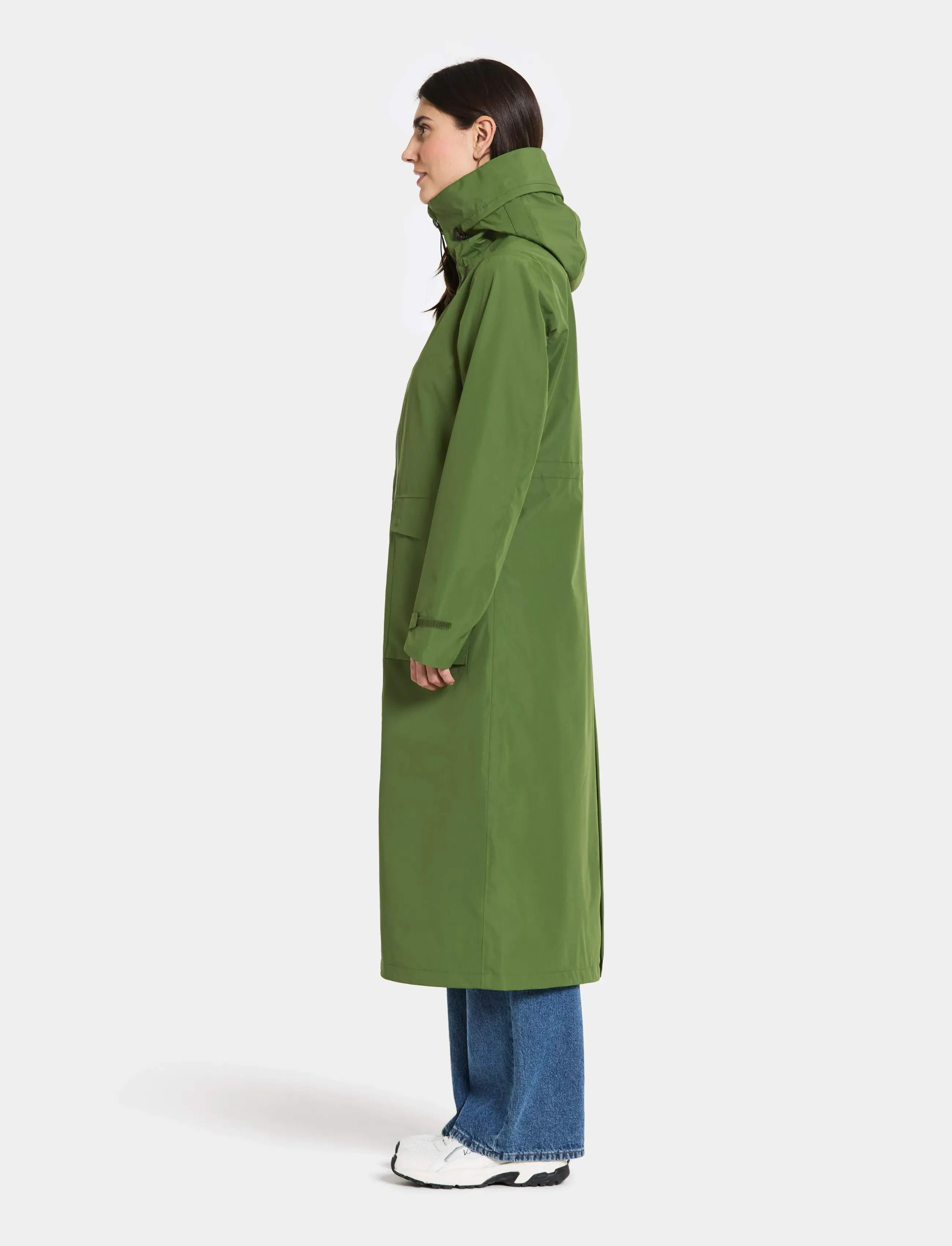 Didriksons - Nadja Parka Long - ytterkläder - velvet green - 5