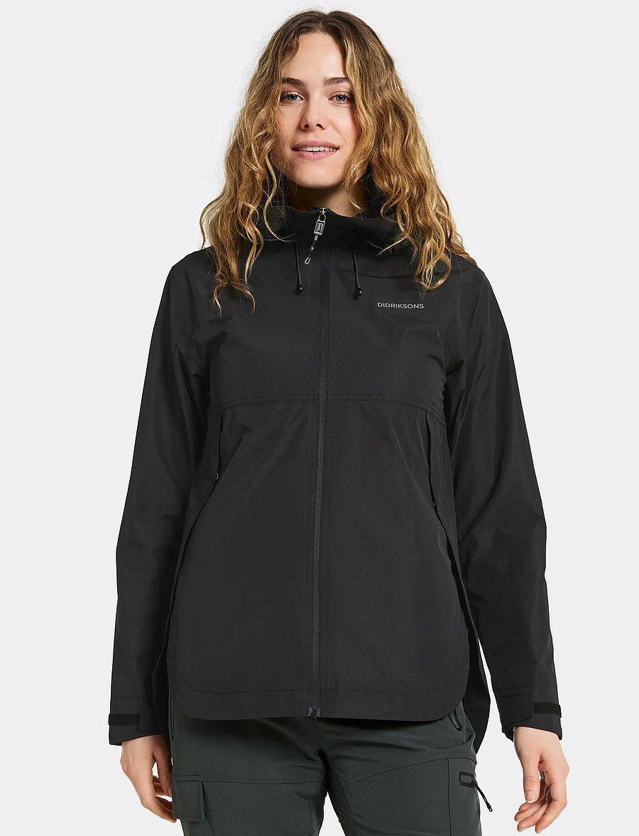 Didriksons - TILDE WNS JKT 4 - regnjakker - black - 4