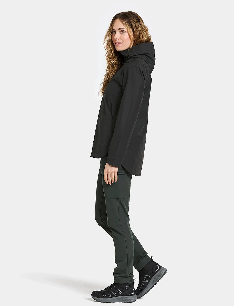 Didriksons - TILDE WNS JKT 4 - regnjakker - black - 5