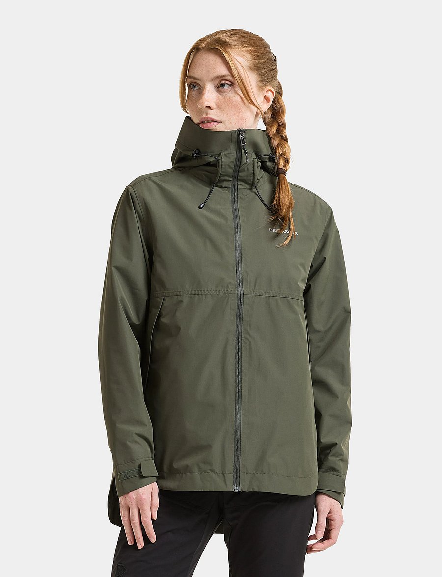 Didriksons - Tilde Jacket - outdoor jacken - deep green - 0