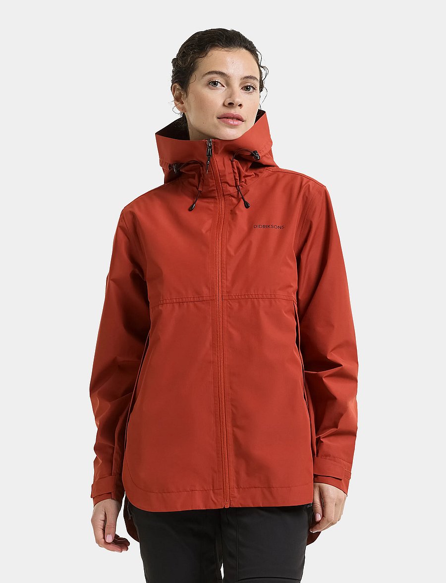 Didriksons - Tilde Jacket - välijoped - rust - 0