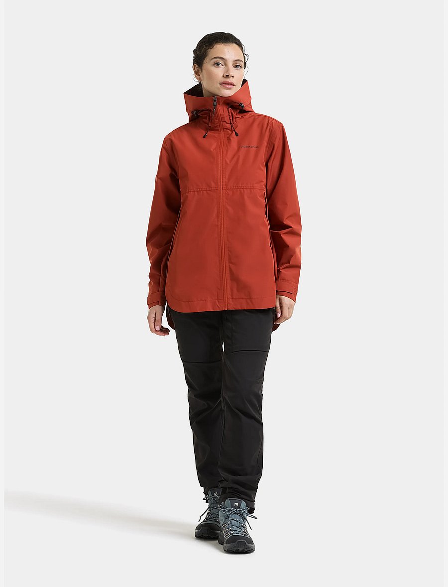 Didriksons - Tilde Jacket - välijoped - rust - 4