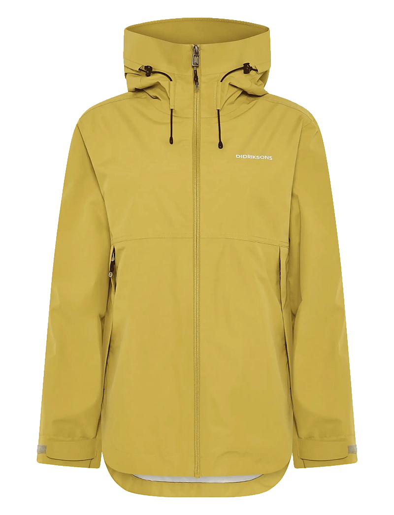 Didriksons - TILDE WNS JKT 4 - friluftsjackor - yellow pollen - 1
