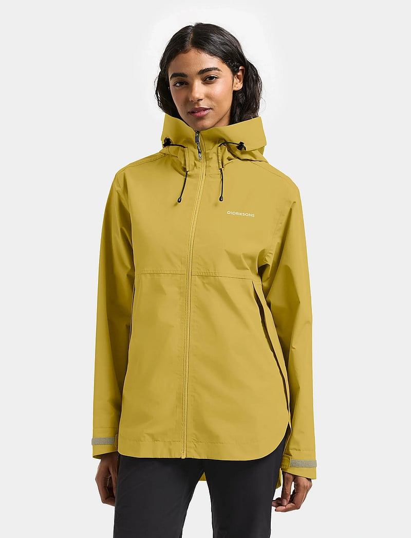 Didriksons - TILDE WNS JKT 4 - friluftsjackor - yellow pollen - 0