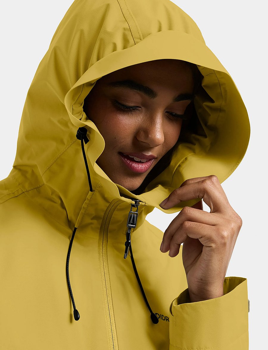 Didriksons - TILDE WNS JKT 4 - outdoor jacken - yellow pollen - 5