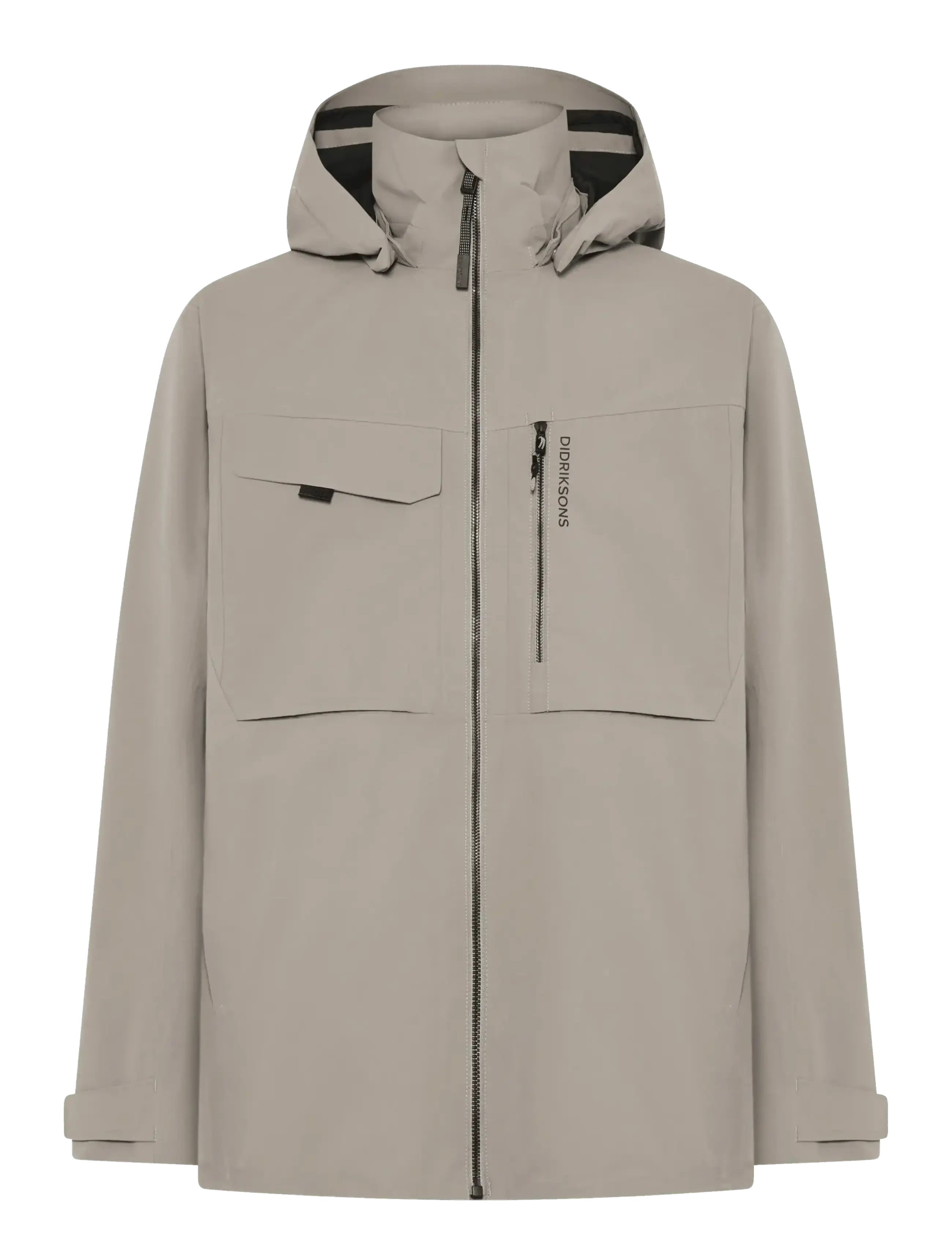 Didriksons ASTON USX JKT 5 - Ytterkläder - ASH BROWN / brown