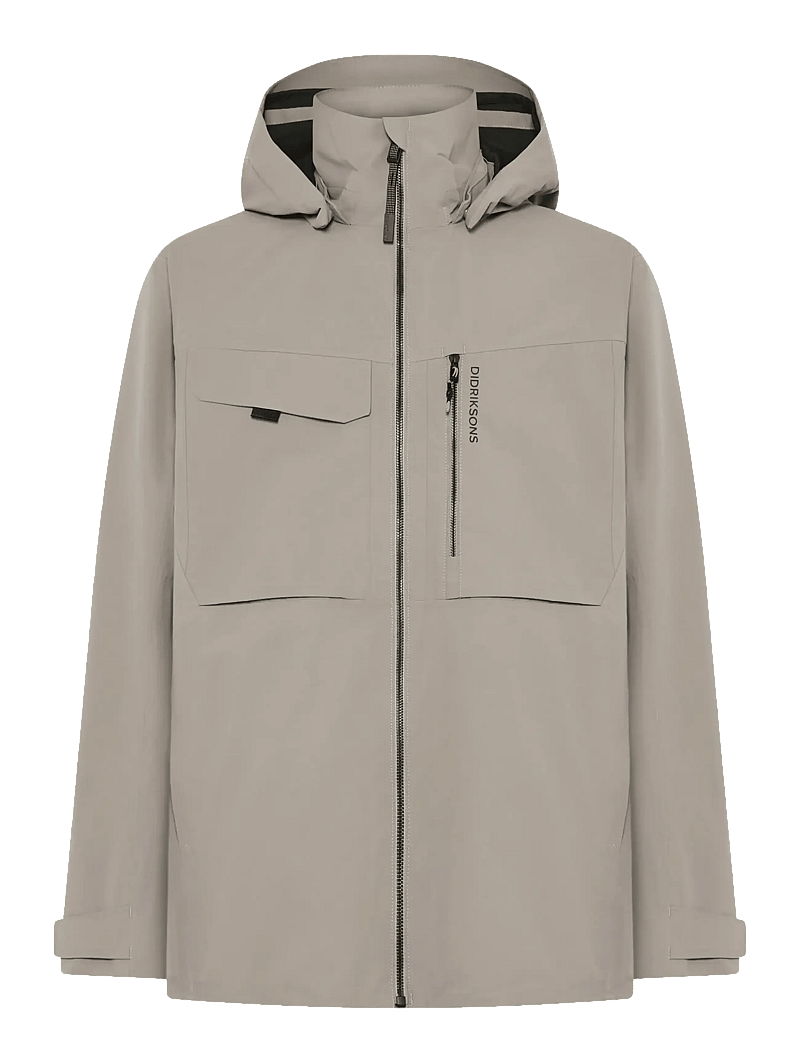 Didriksons - Aston Jacket - outdoor jacken - ash brown - 1