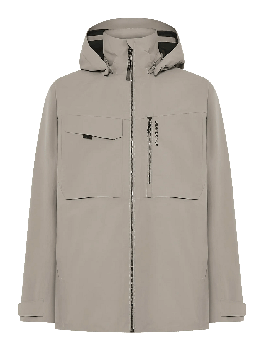 Didriksons - Aston Jacket - Útivistarjakkar - ash brown - 1