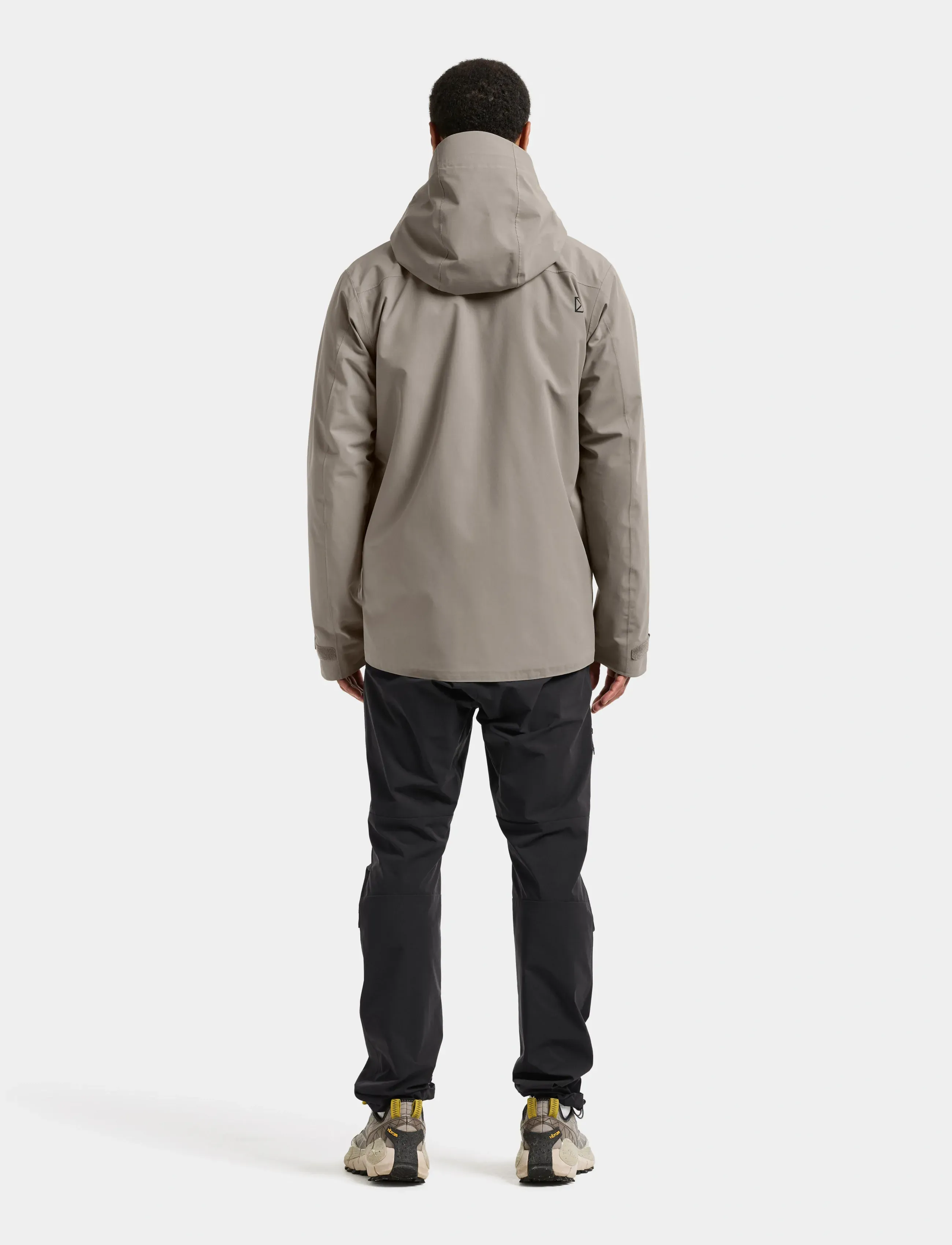 Didriksons - Aston Jacket - frilufts- & regnjakker - ash brown - 4