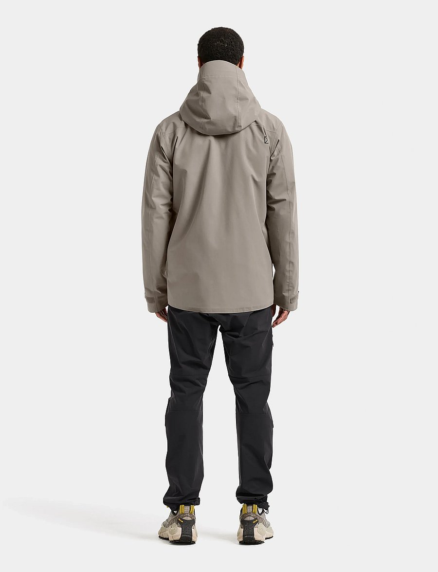 Didriksons - Aston Jacket - Útivistarjakkar - ash brown - 4