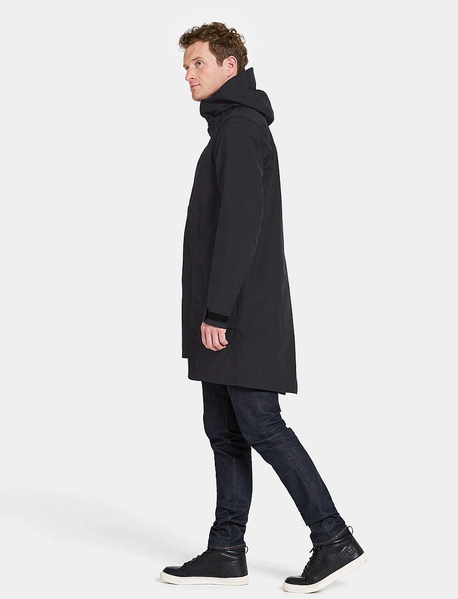 Didriksons - ANDREAS USX PARK 2 - lauko striukės - black - 5
