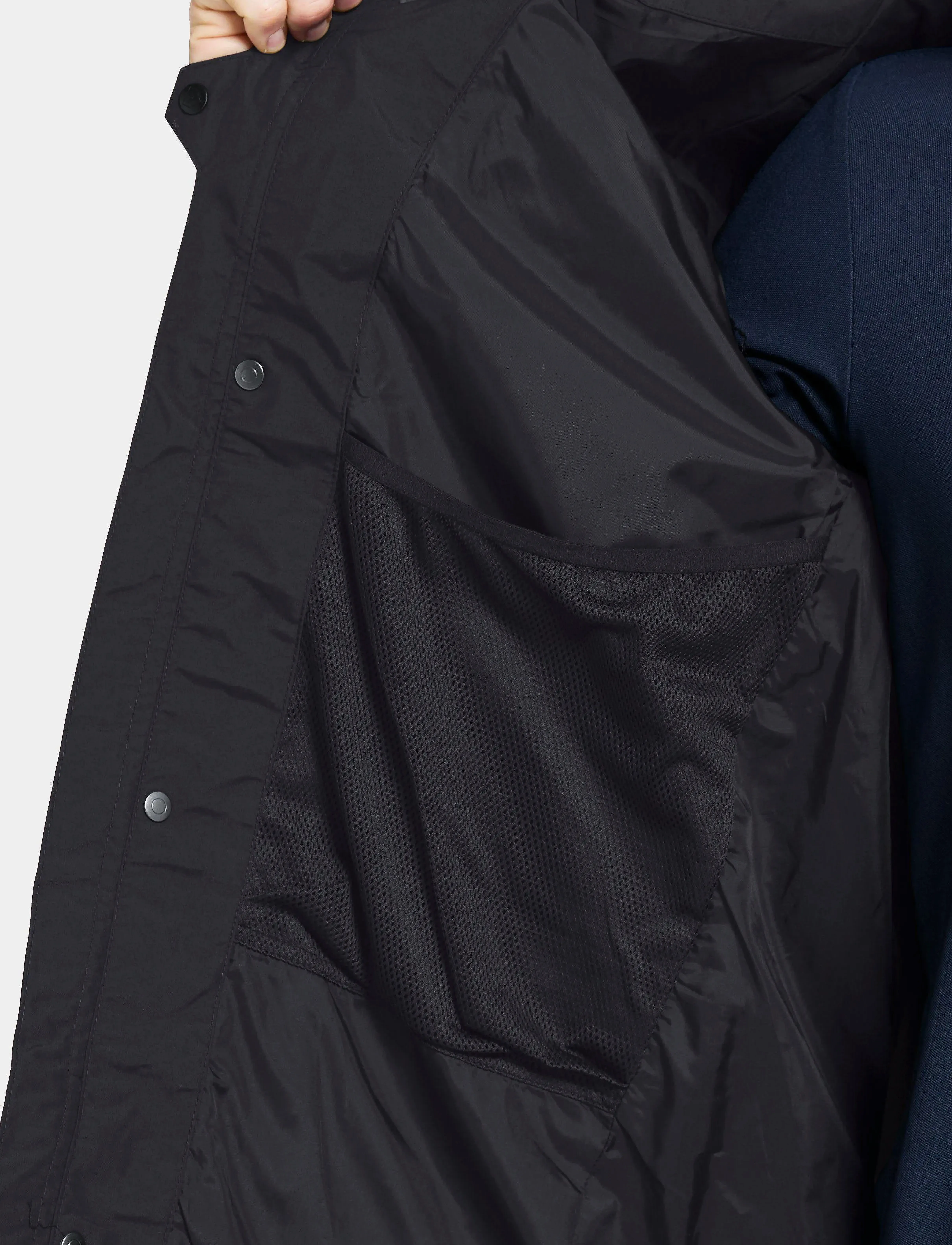 Didriksons ANDREAS USX PARK 2 - Parkas - BLACK / black
