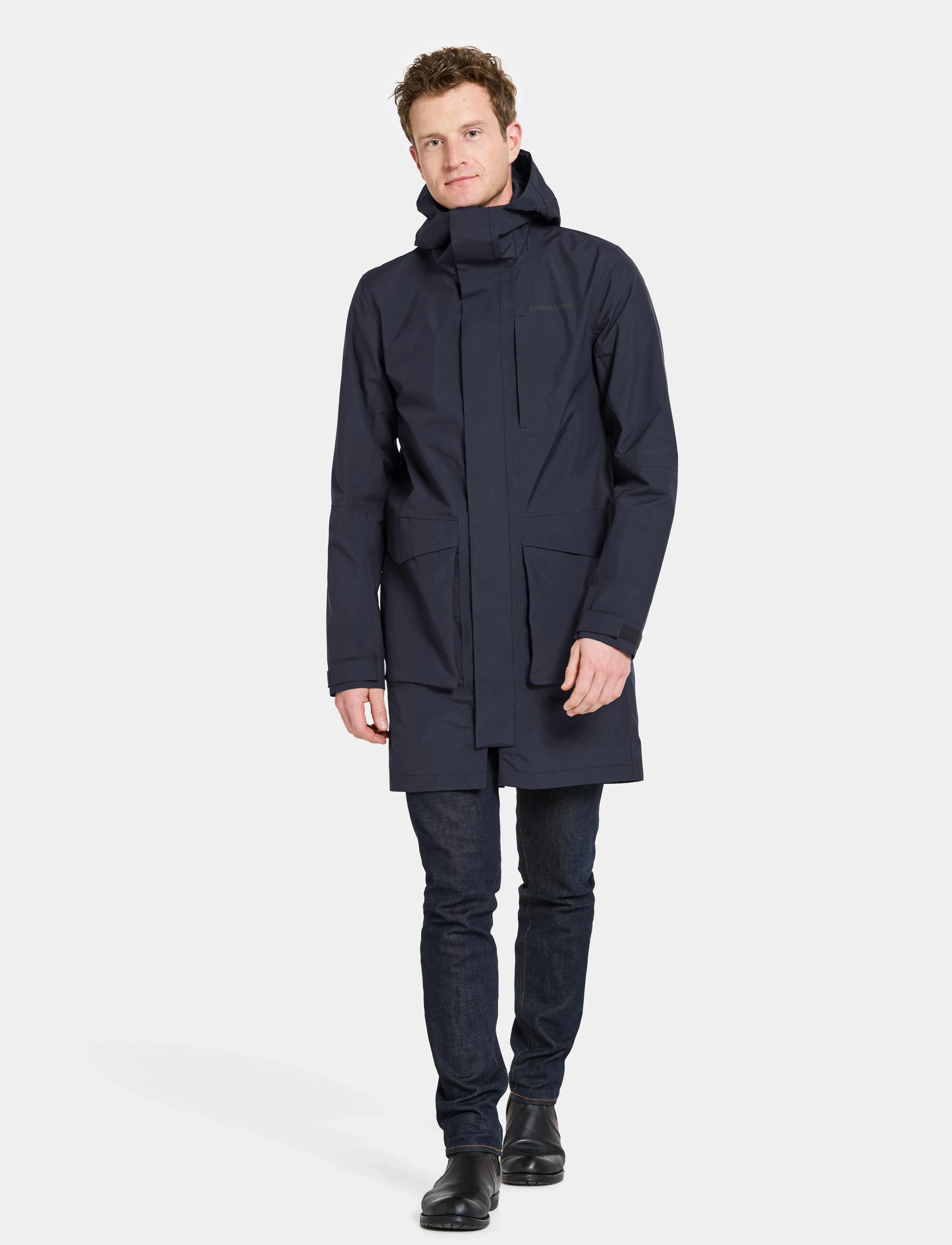 Didriksons - ANDREAS USX PARK 2 - regenmäntel - dark night blue - 3