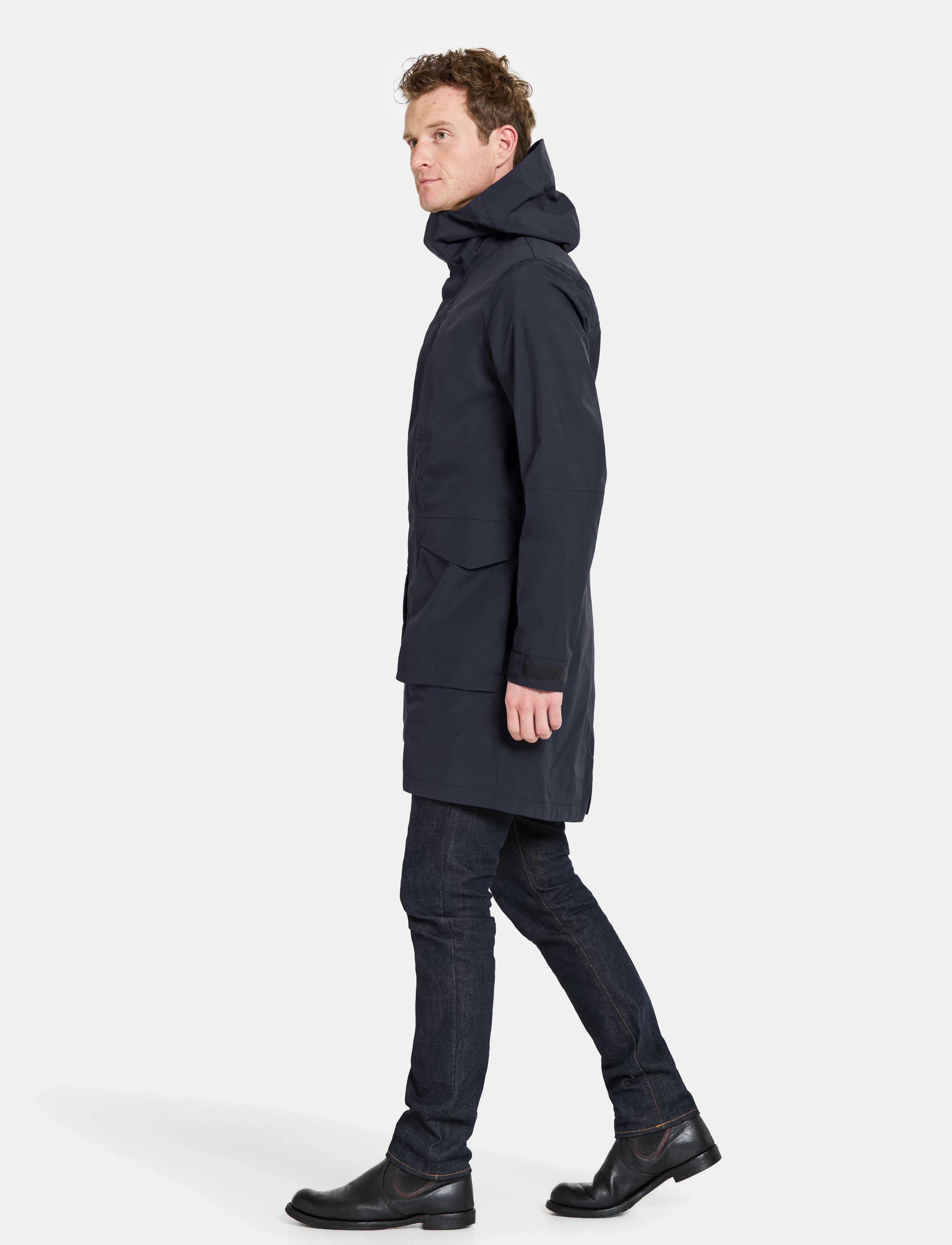 Didriksons - ANDREAS USX PARK 2 - regenmäntel - dark night blue - 5