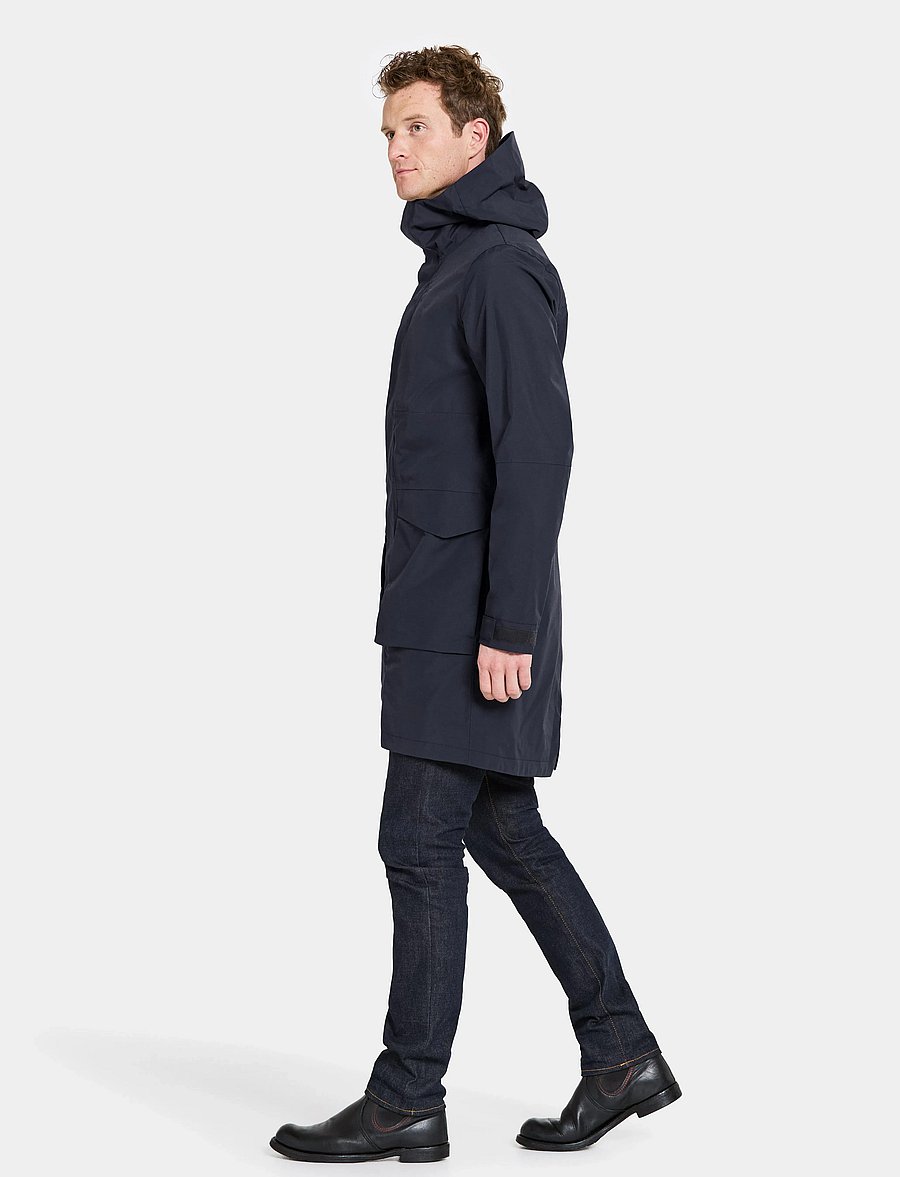 Didriksons - ANDREAS USX PARK 2 - outdoor jacken - dark night blue - 5