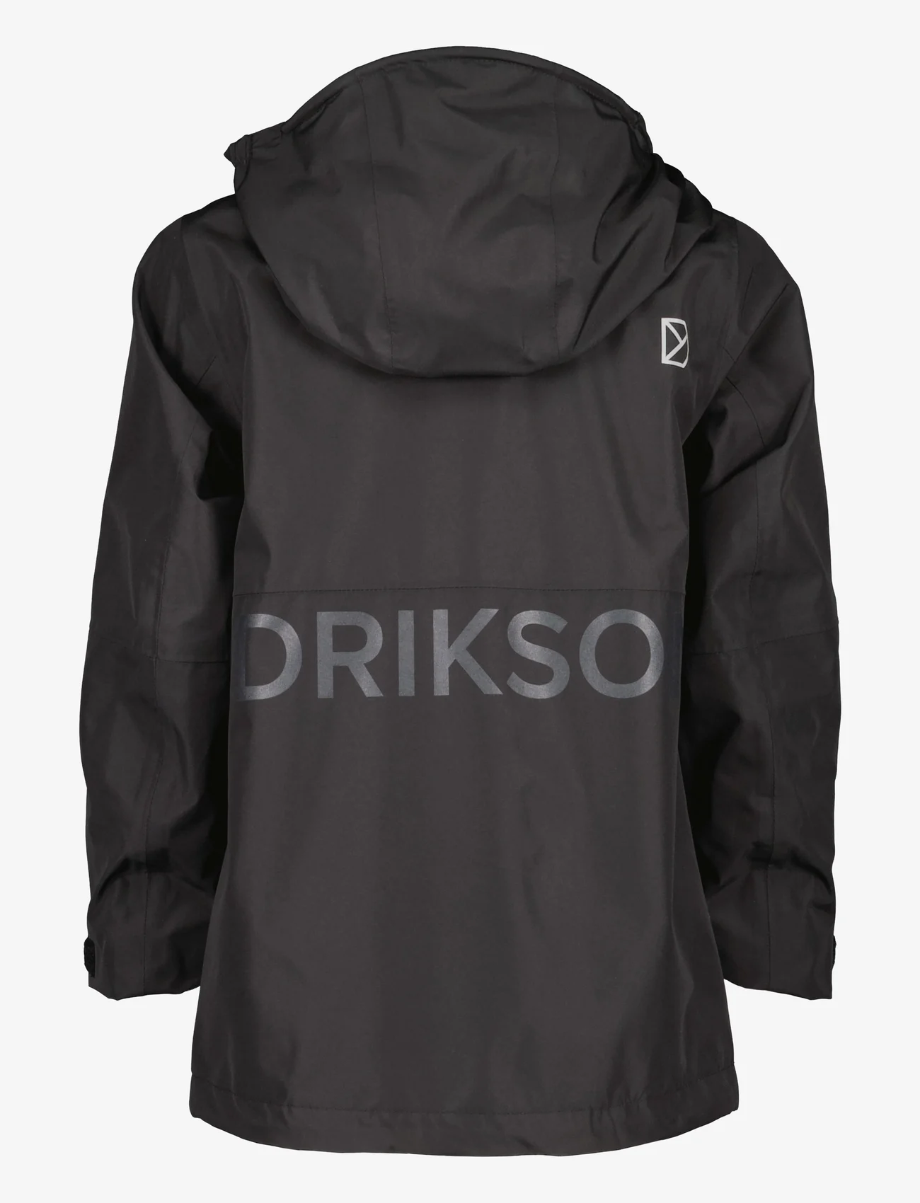 Didriksons - PIKO KIDS JACKET 7 - shell & rain jackets - black - 1