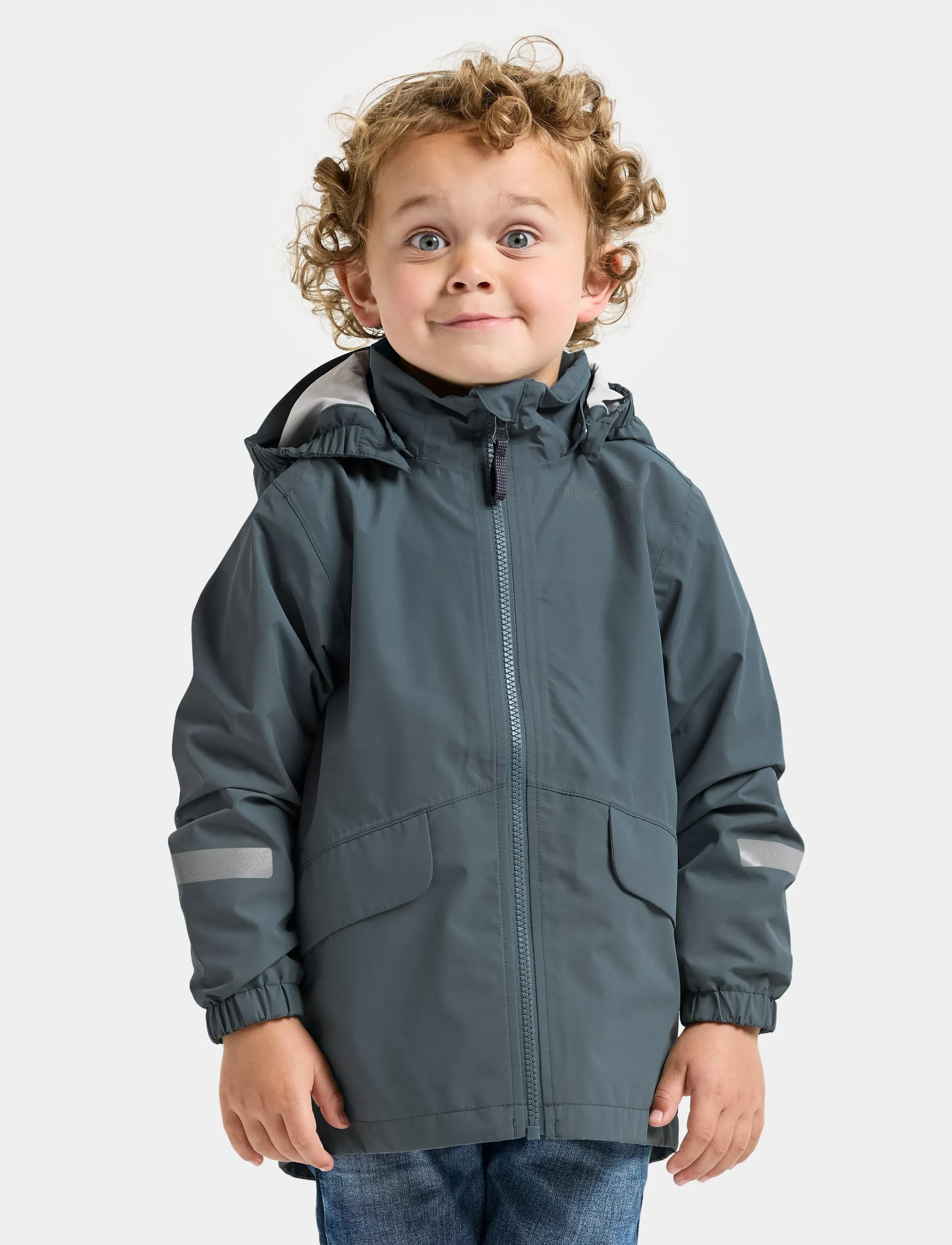Didriksons NORMA KIDS JKT 3 - Didriksons - FACTORY BLUE / blue