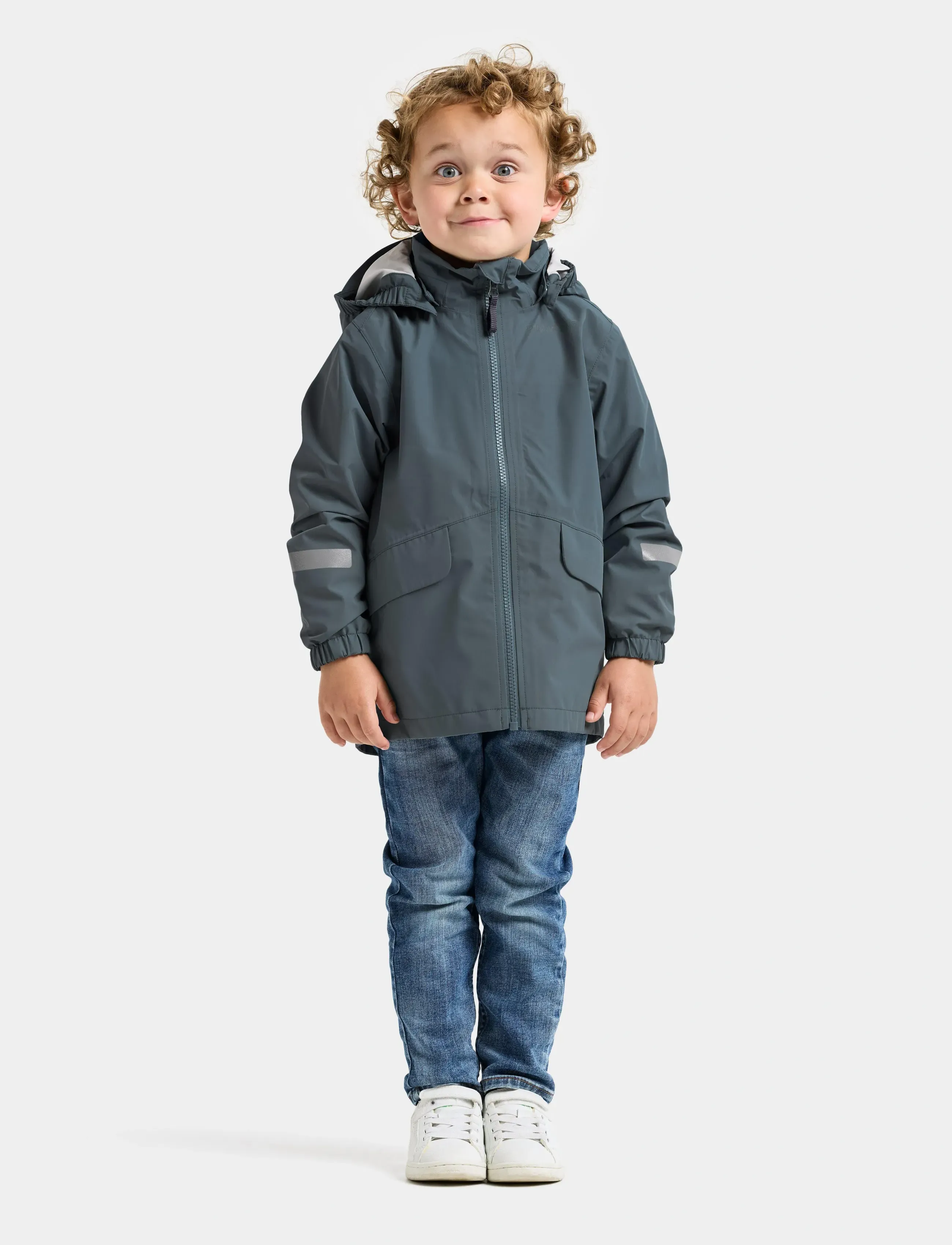 Didriksons - NORMA KIDS JKT 3 - ytterkläder - factory blue - 3