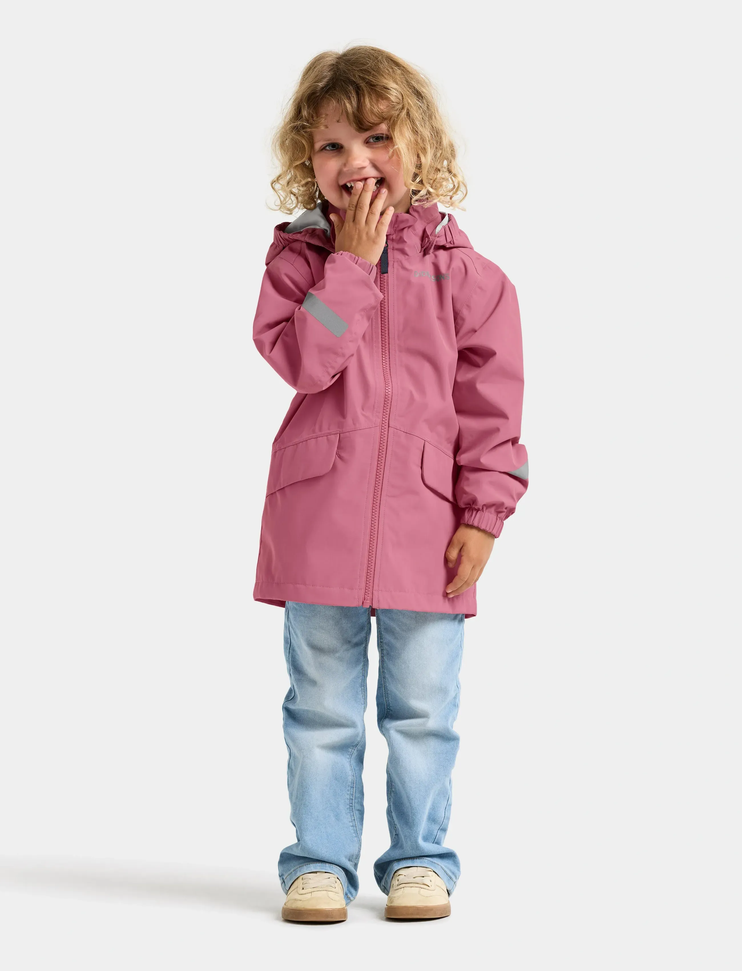 Didriksons - NORMA KIDS JKT 3 - outdoor - heather pink - 3