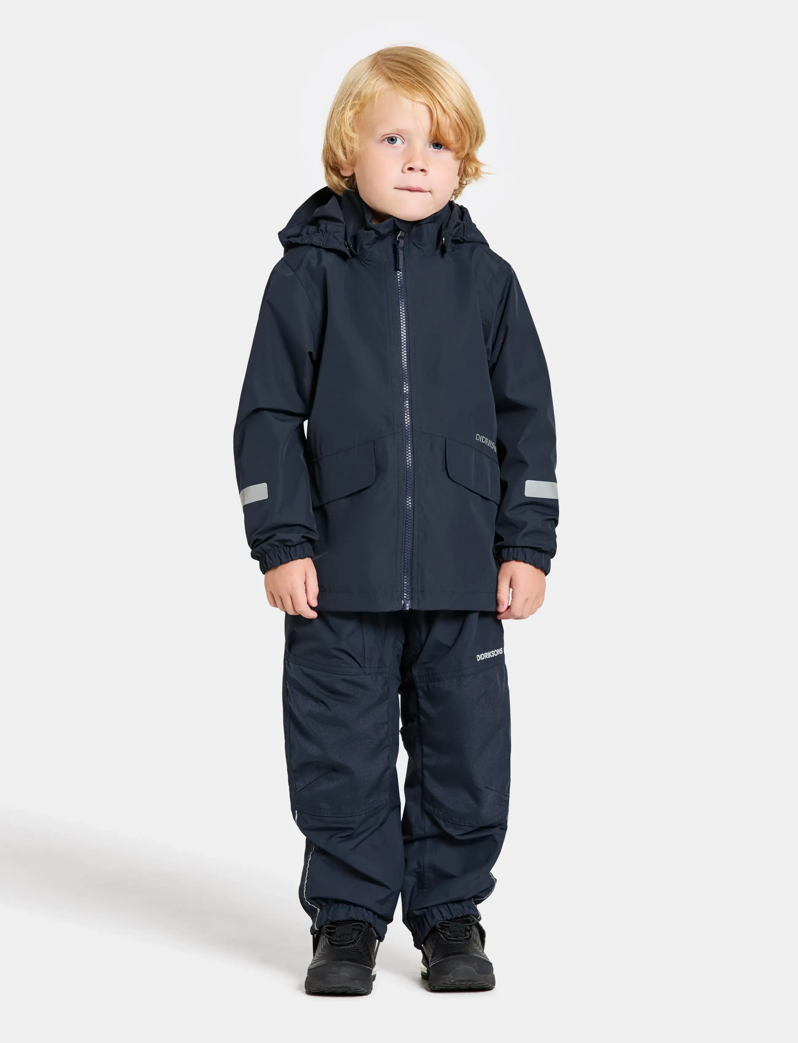 Didriksons - NORMA KIDS JKT 3 - outerwear - navy - 3
