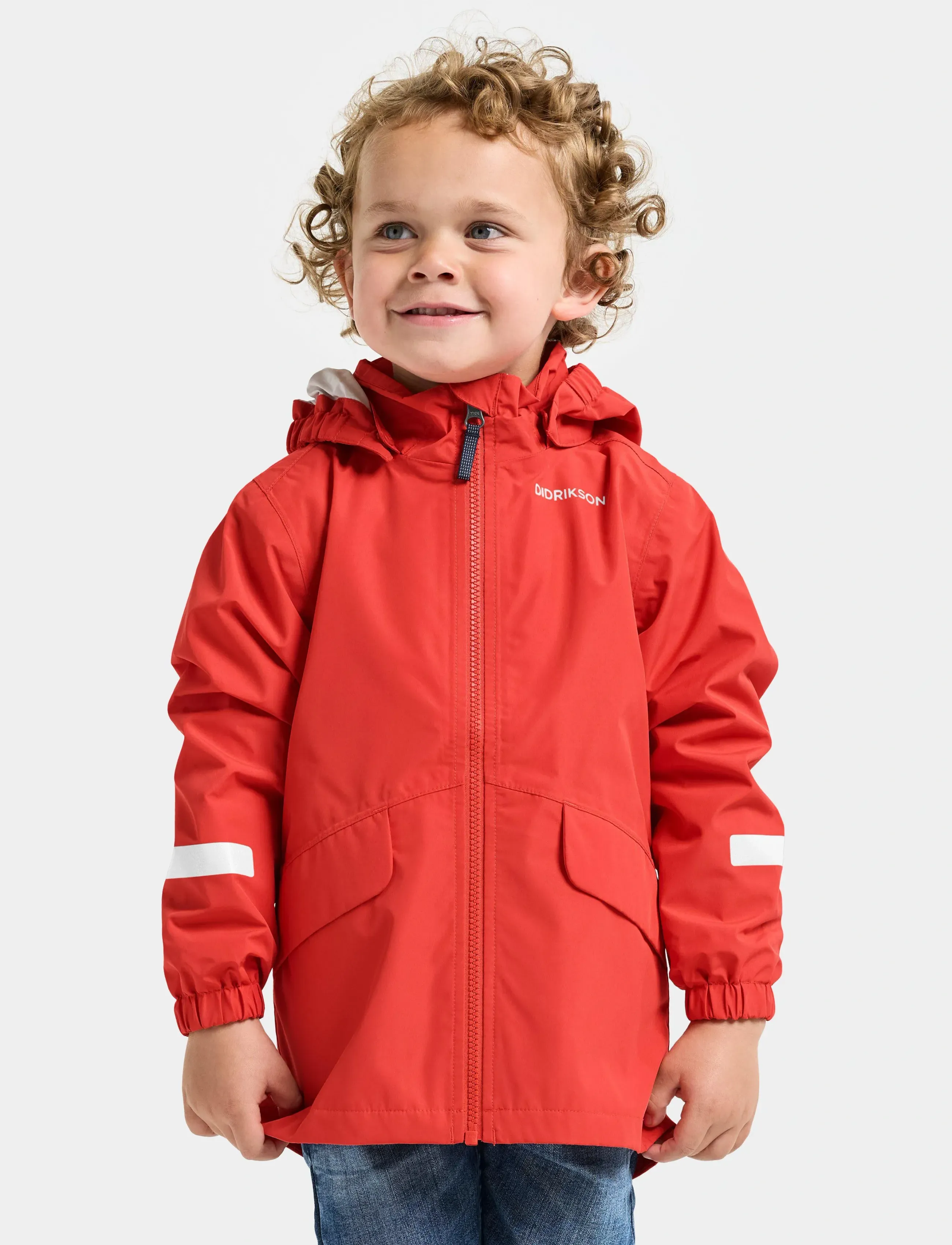 Didriksons NORMA KIDS JKT 3 - Light jackets - PAPRIKA / red