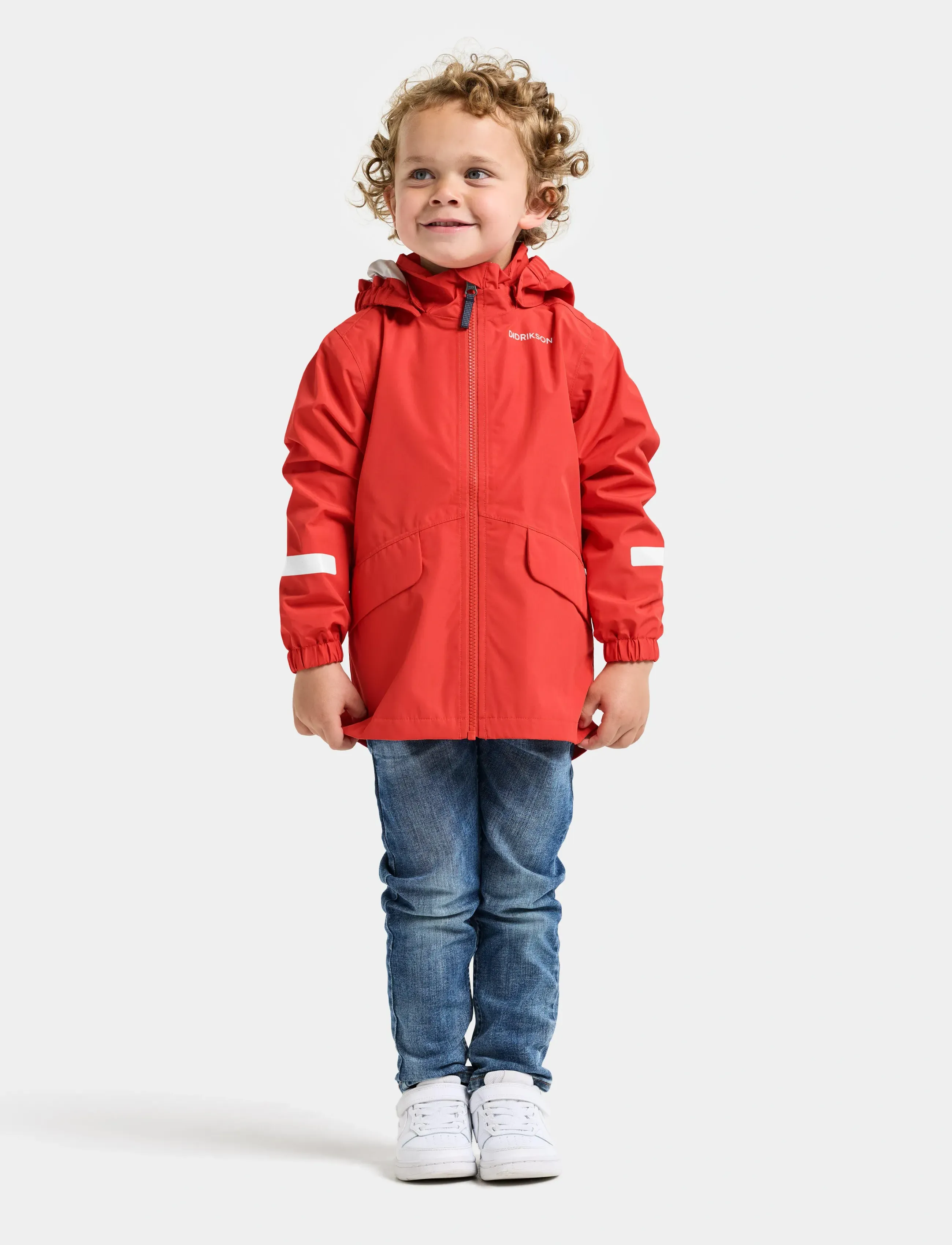 Didriksons - NORMA KIDS JKT 3 - outdoor - paprika - 3