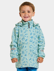 Didriksons - NORMA KIDS PR JKT 3 - shell & rain jackets - doodle pale mint - 2