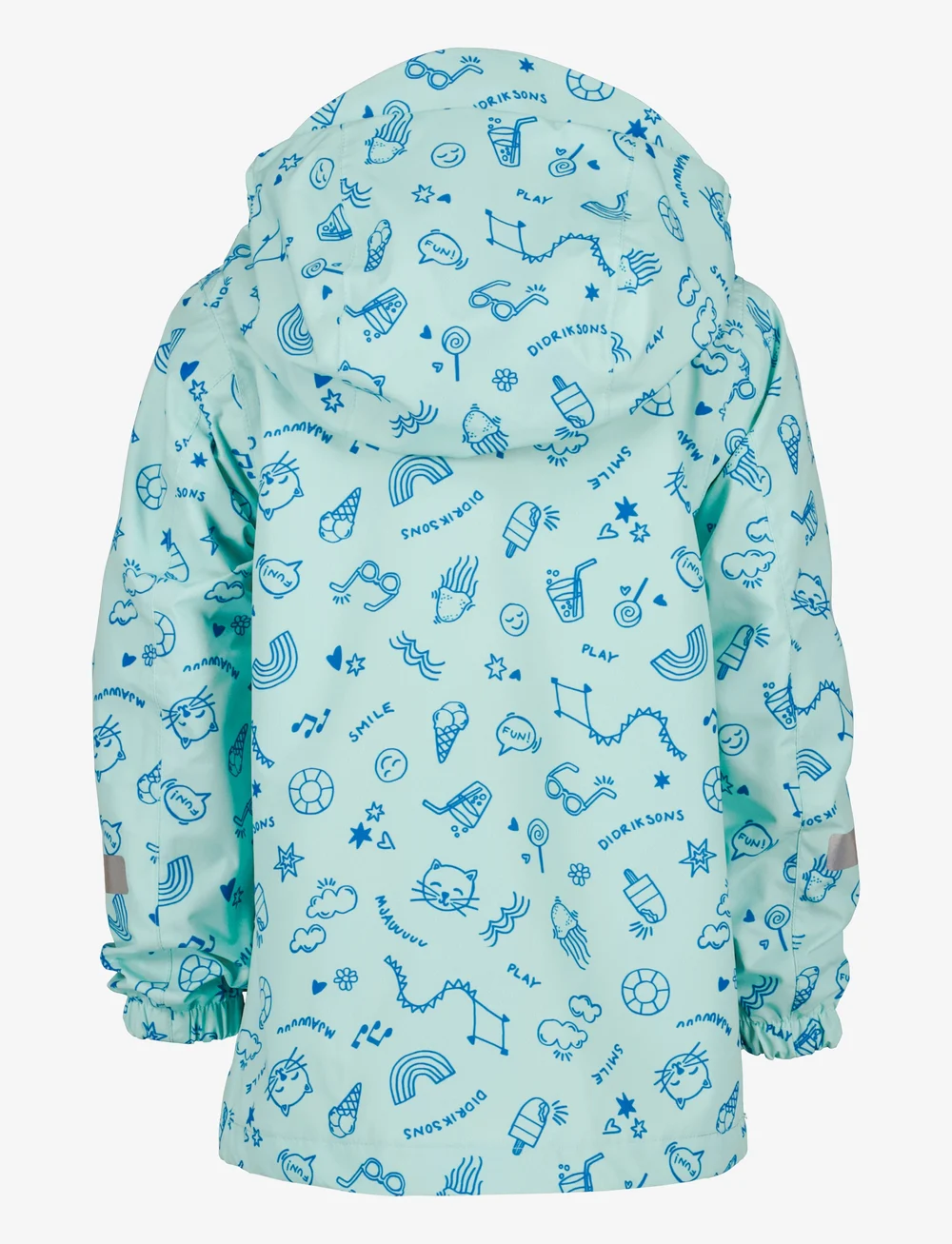 Didriksons - NORMA KIDS PR JKT 3 - shell- & regenjacken - doodle pale mint - 2
