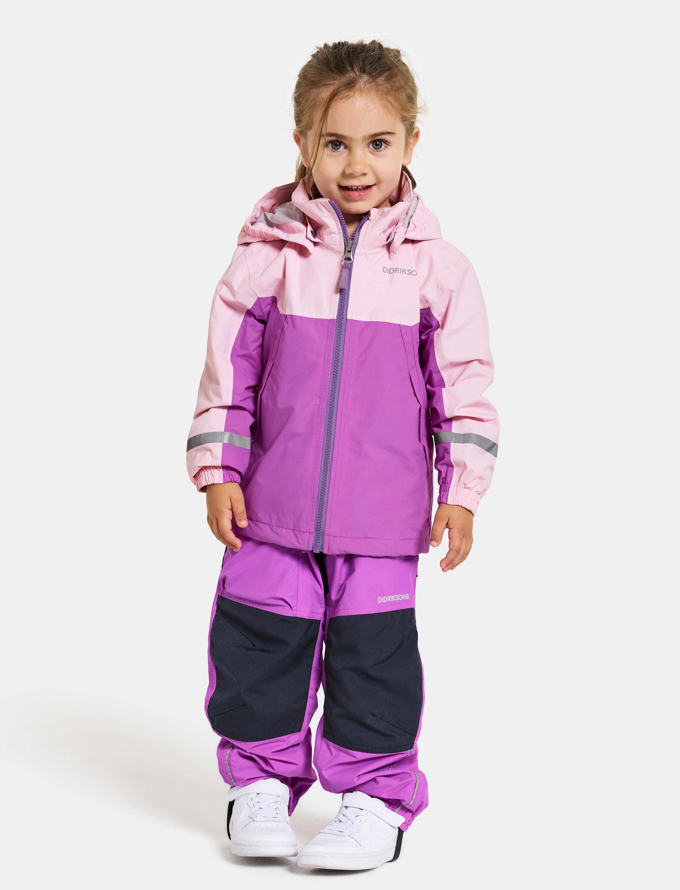 Didriksons - PILVI KIDS JKT - tulip purple - 3