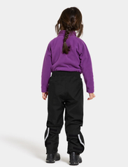 Didriksons - IDUR KIDS PANTS 4 - shell & rain pants - black - 5