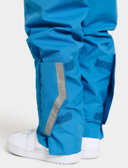 Didriksons - IDUR KIDS PANTS 4 - spodnie z powłoką shell i przeciwdeszczowe - flag blue - 8