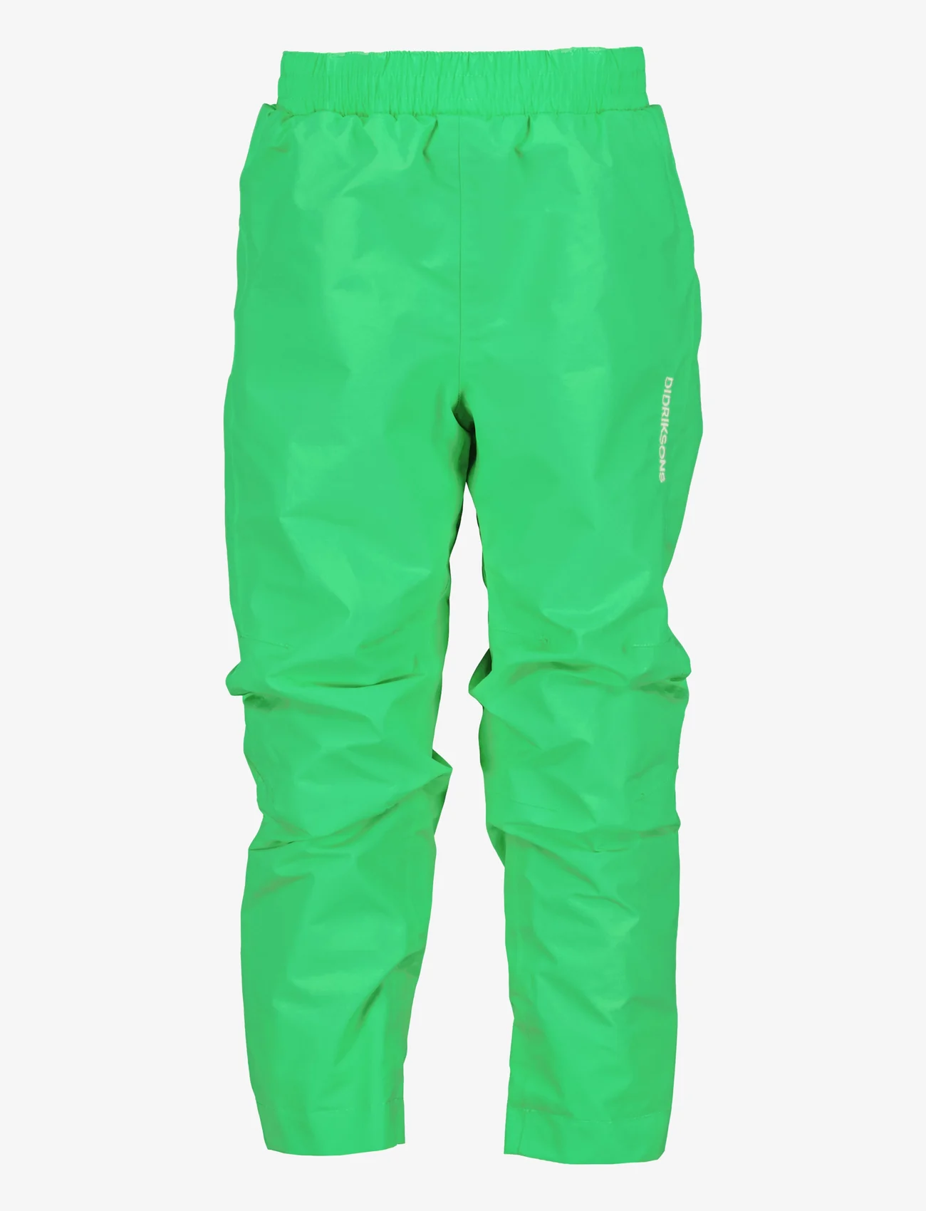 Didriksons - IDUR KIDS PANTS 4 - shell & rain pants - frog green - 0